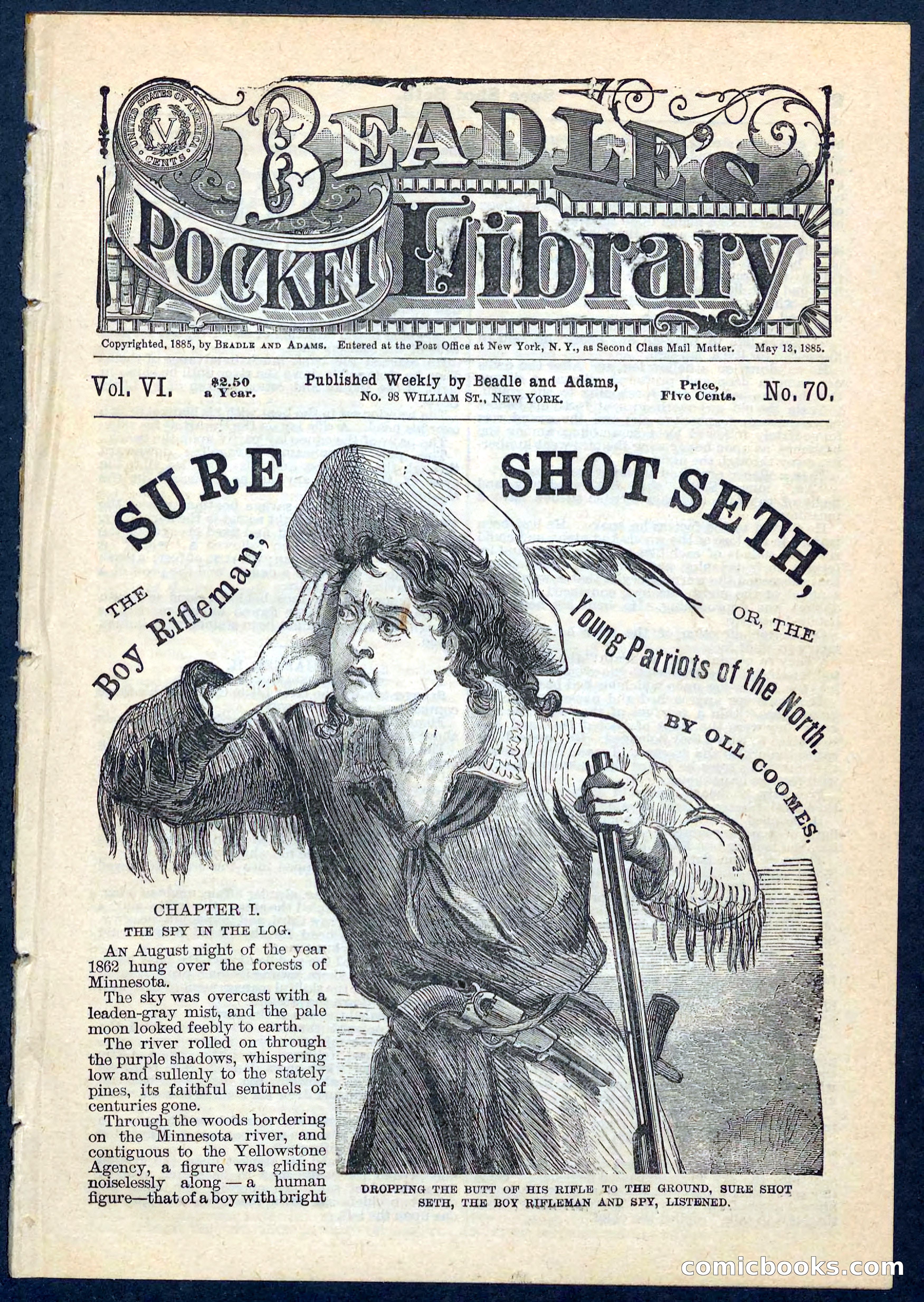 Beadle's Pocket Library No. 70