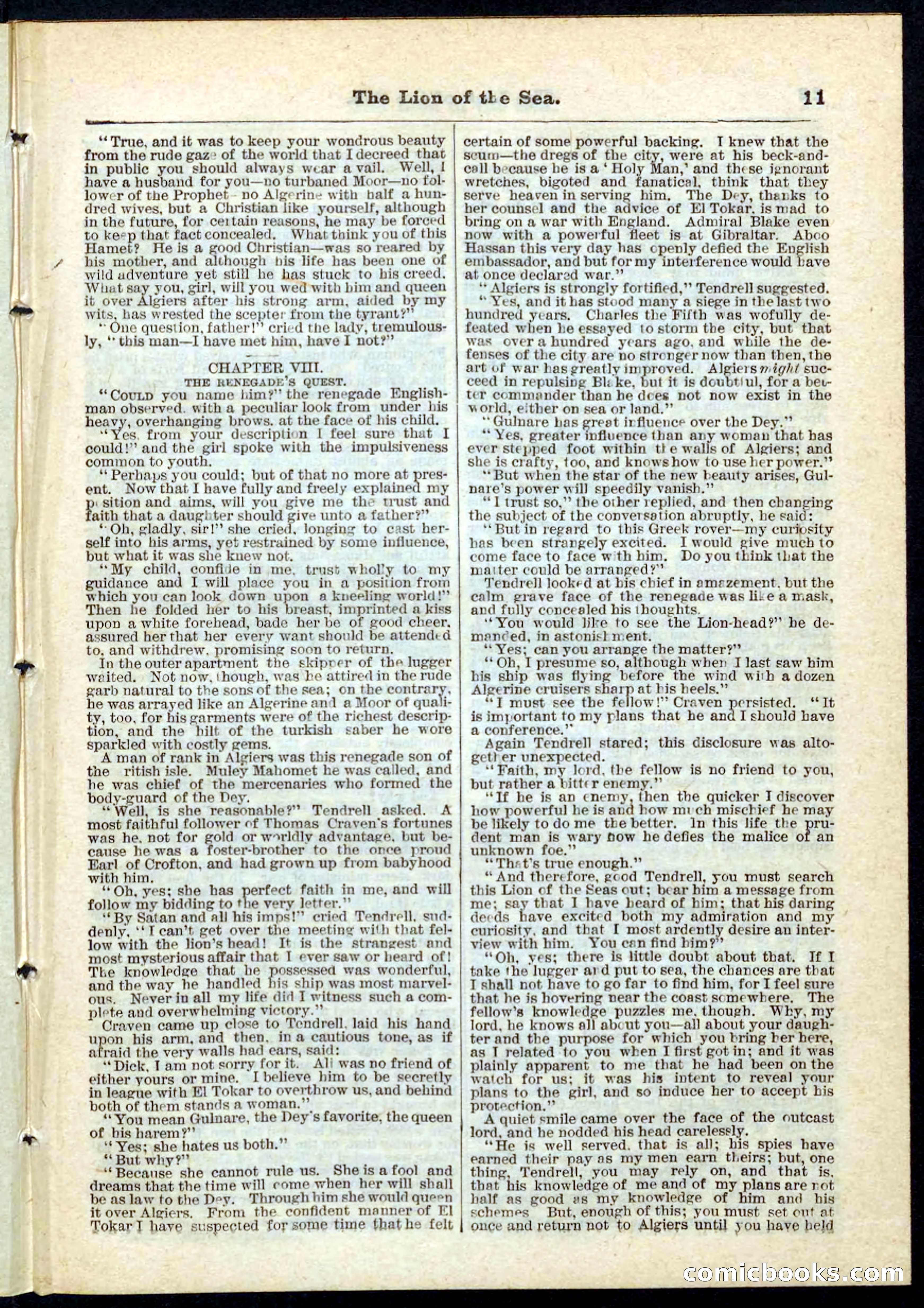 Beadle's Pocket Library No. 72 — page 11 of 32