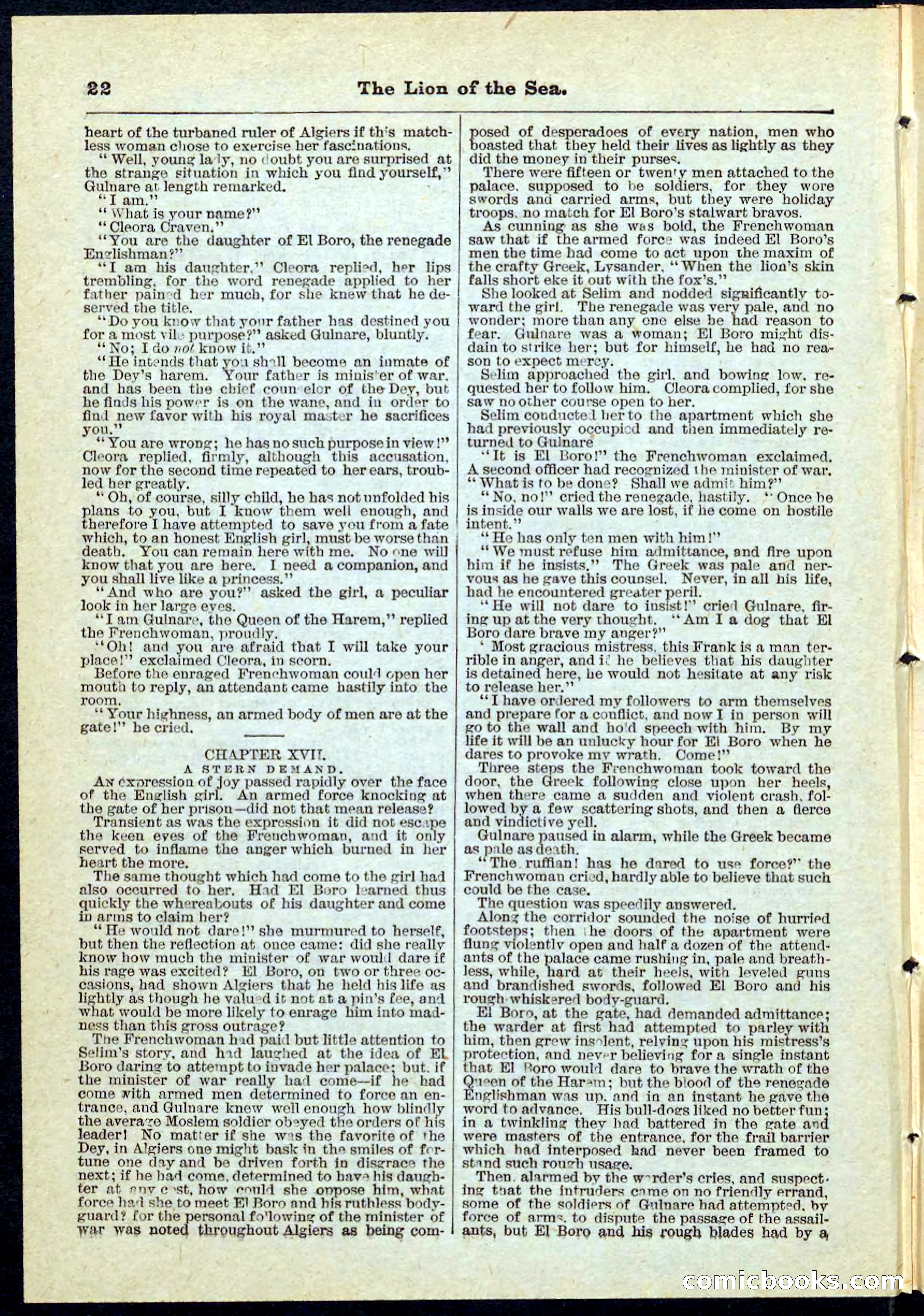 Beadle's Pocket Library No. 72 — page 22 of 32