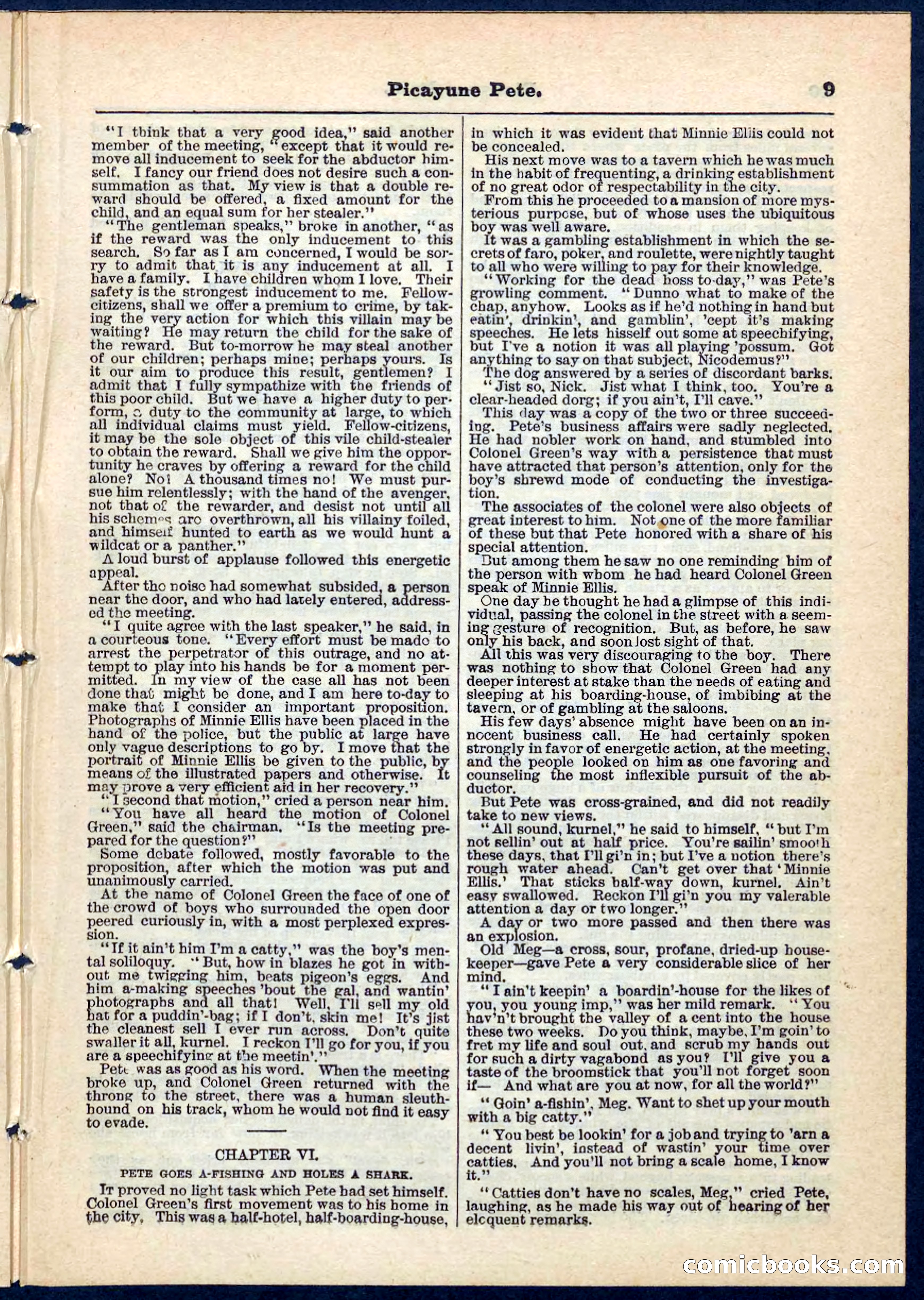 Beadle's Pocket Library No. 74 — page 9 of 32