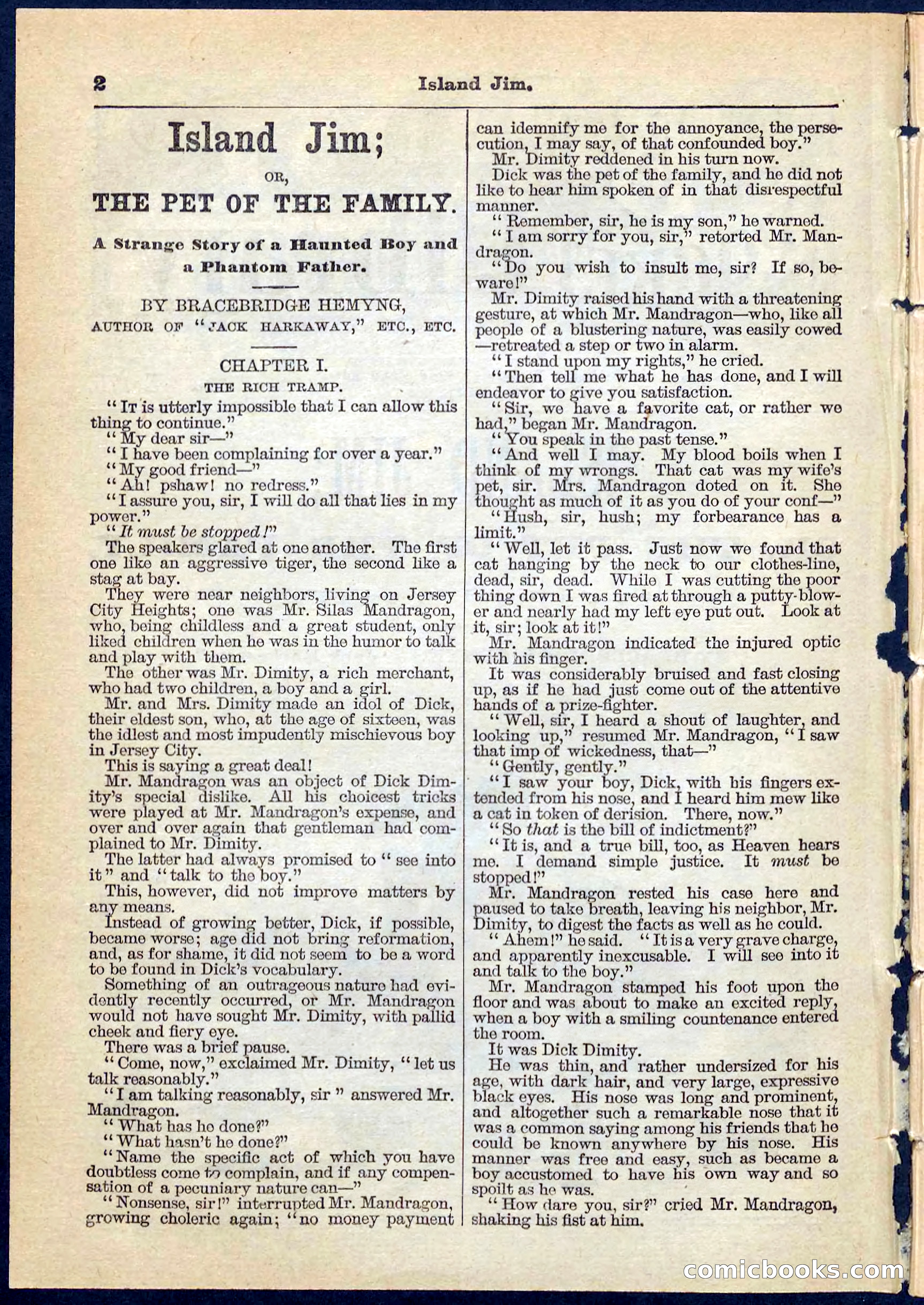 Island Jim; or, The Pet of the Family — page 2 of 32