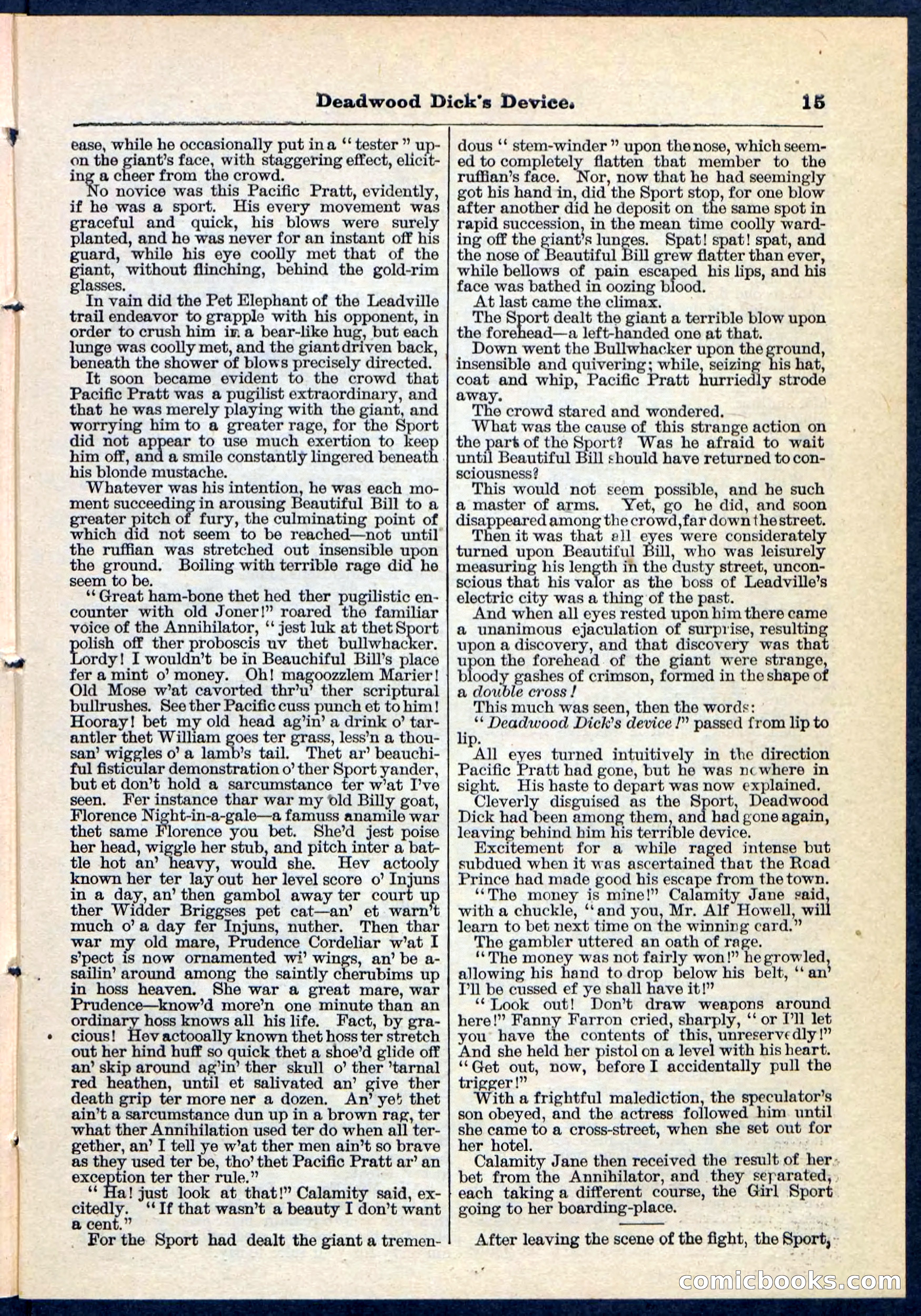 Beadle's Pocket Library No. 78 — page 15 of 32