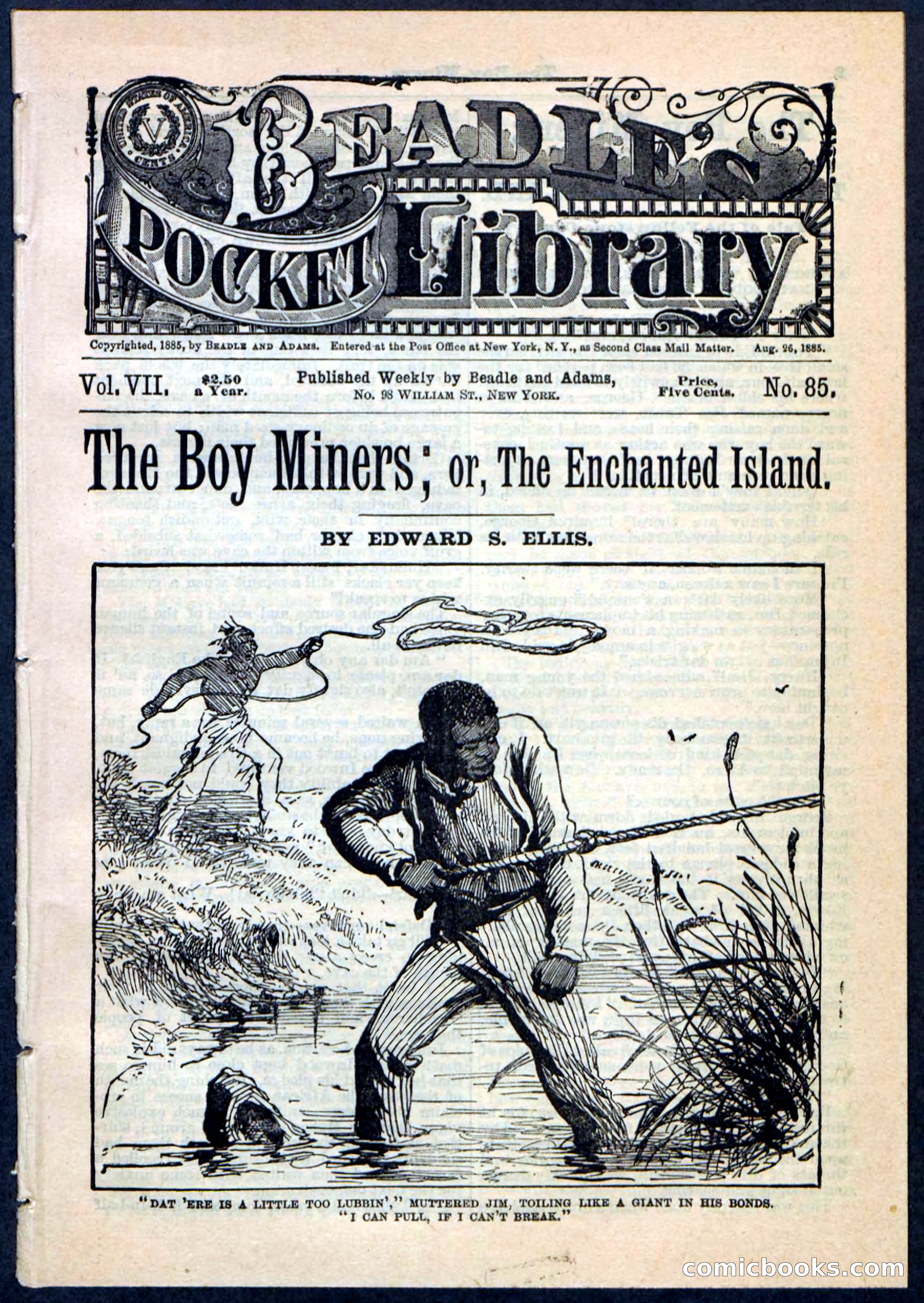 The Boy Miners; or, The Enchanted Island