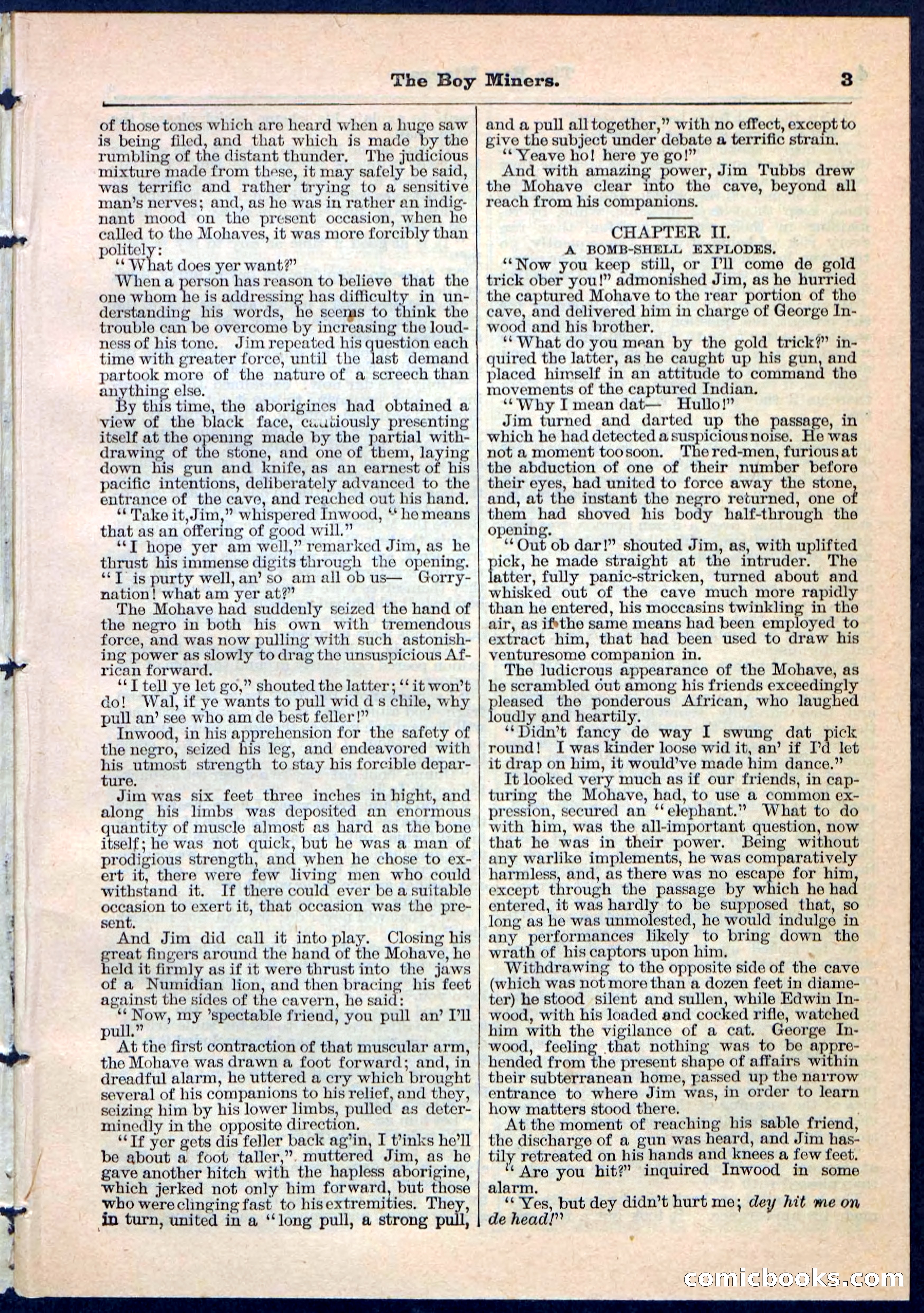 The Boy Miners; or, The Enchanted Island — page 3 of 32