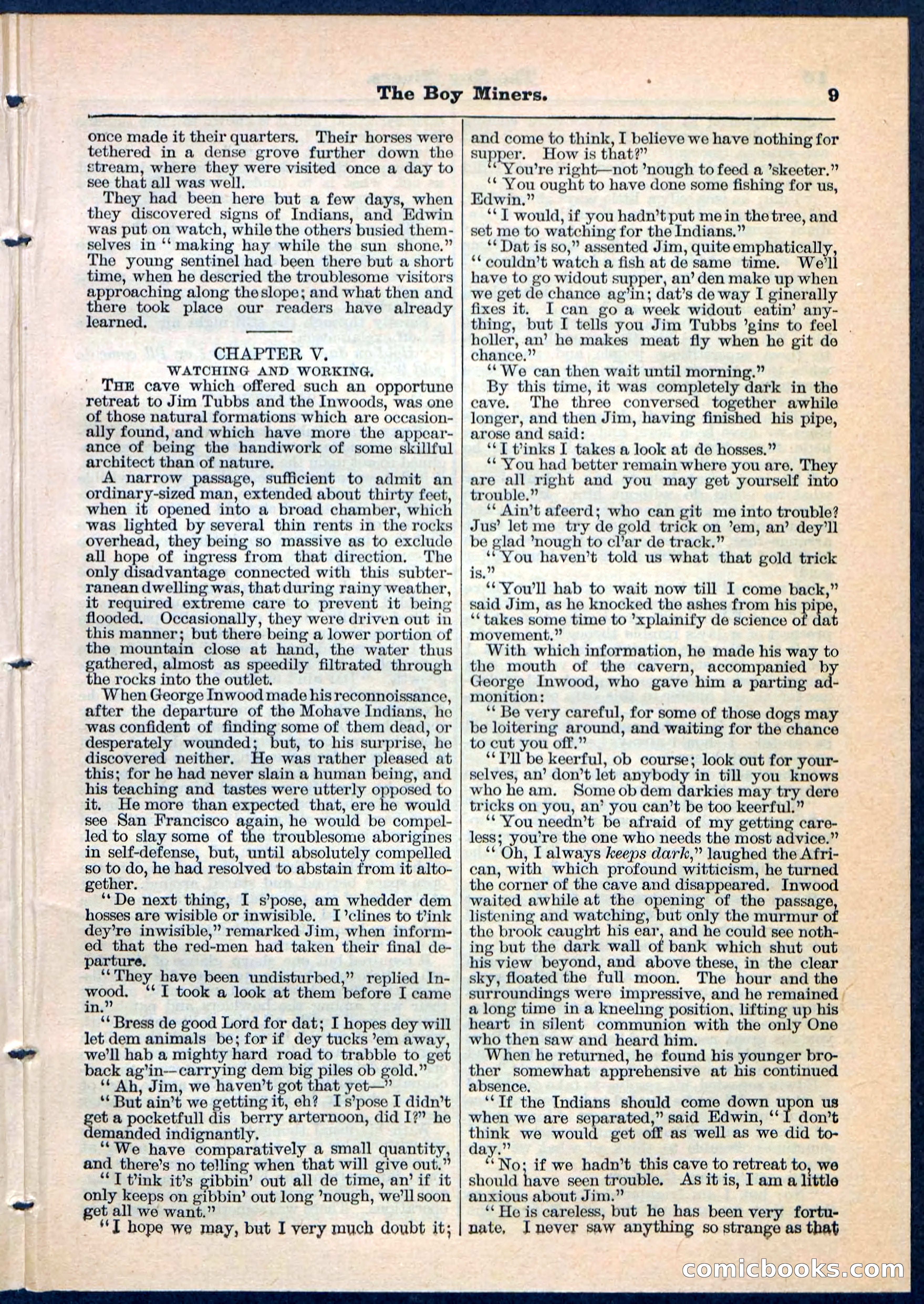 The Boy Miners; or, The Enchanted Island — page 9 of 32