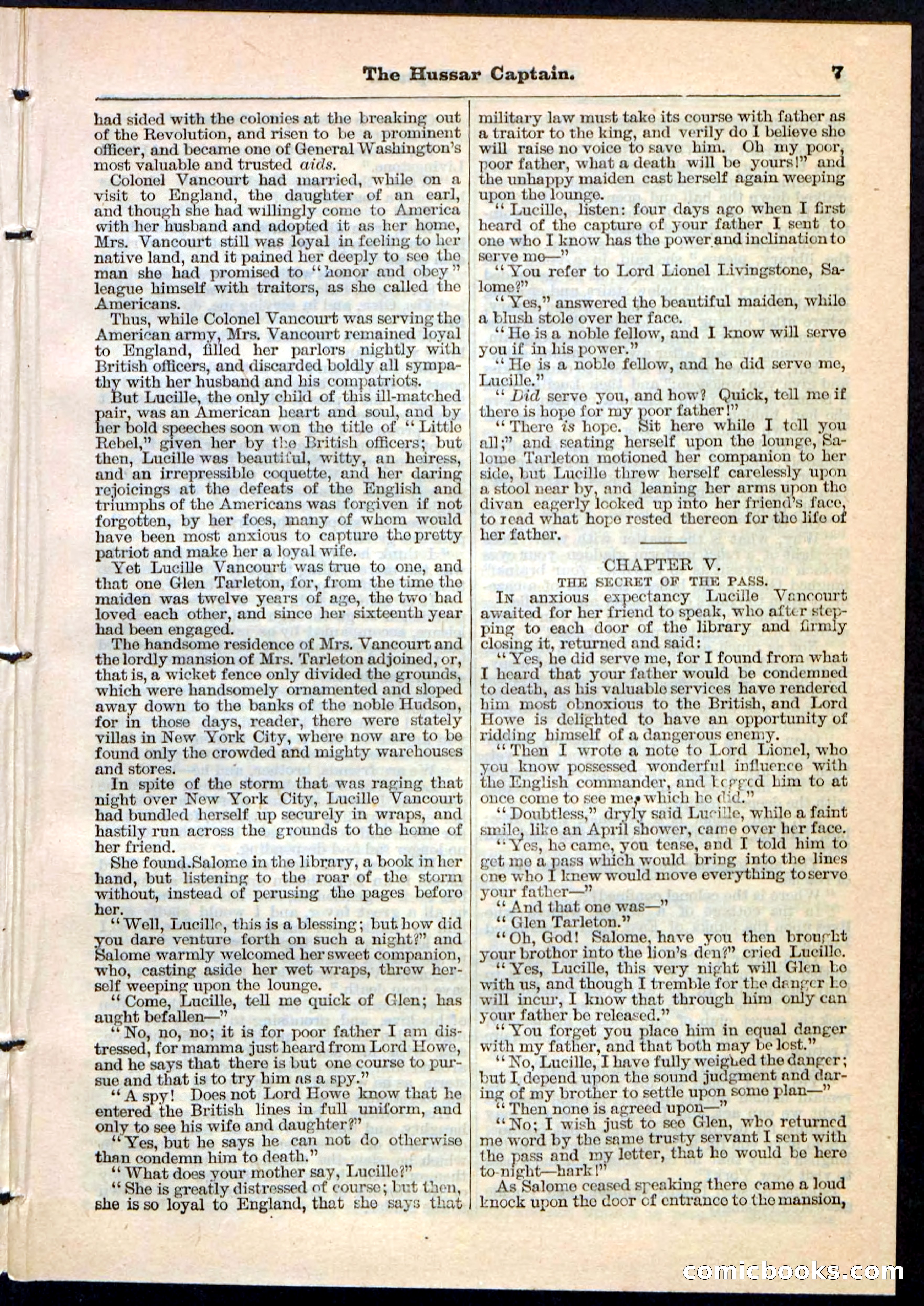 The Hussar Captain — page 7 of 32