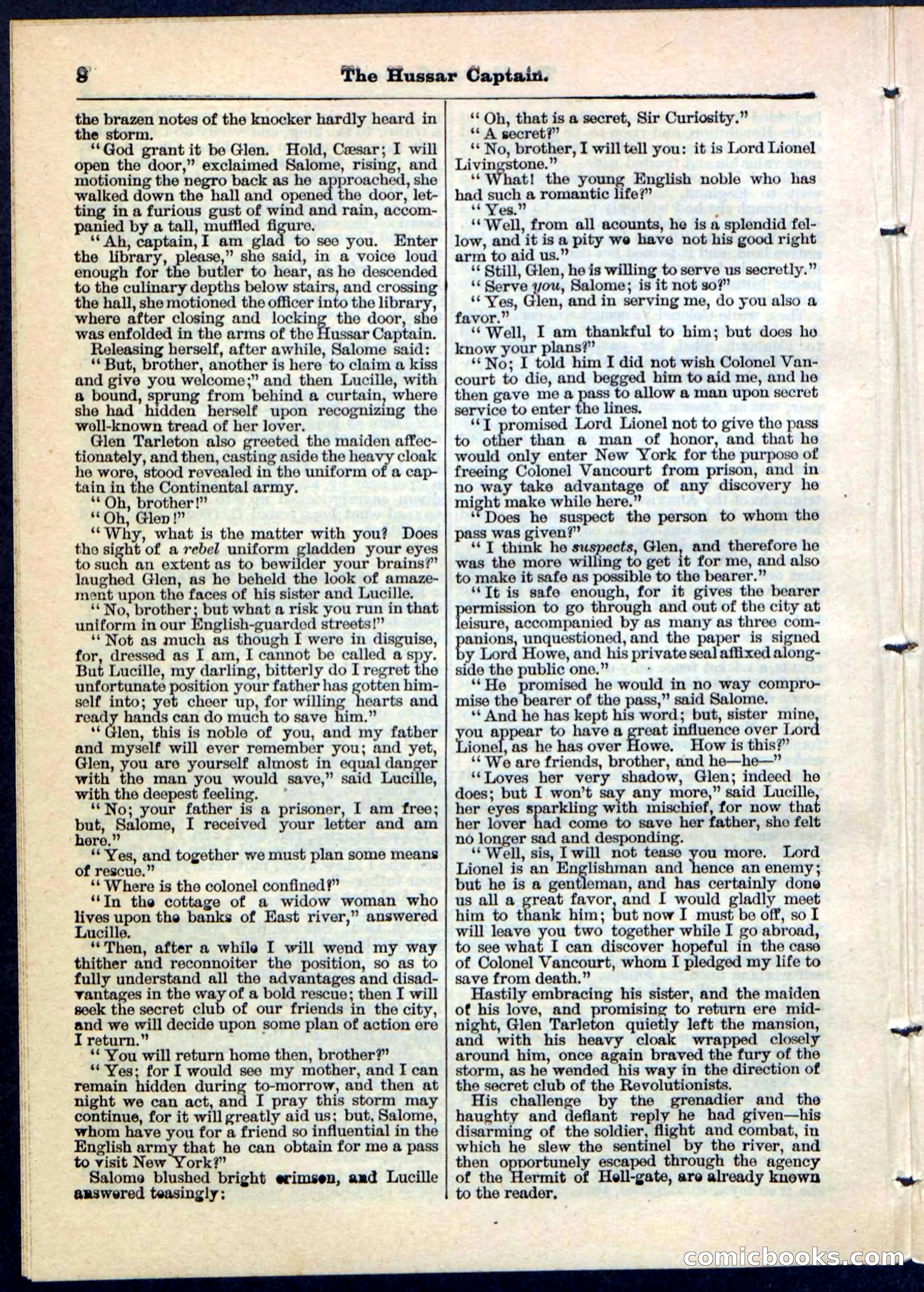 The Hussar Captain — page 8 of 32
