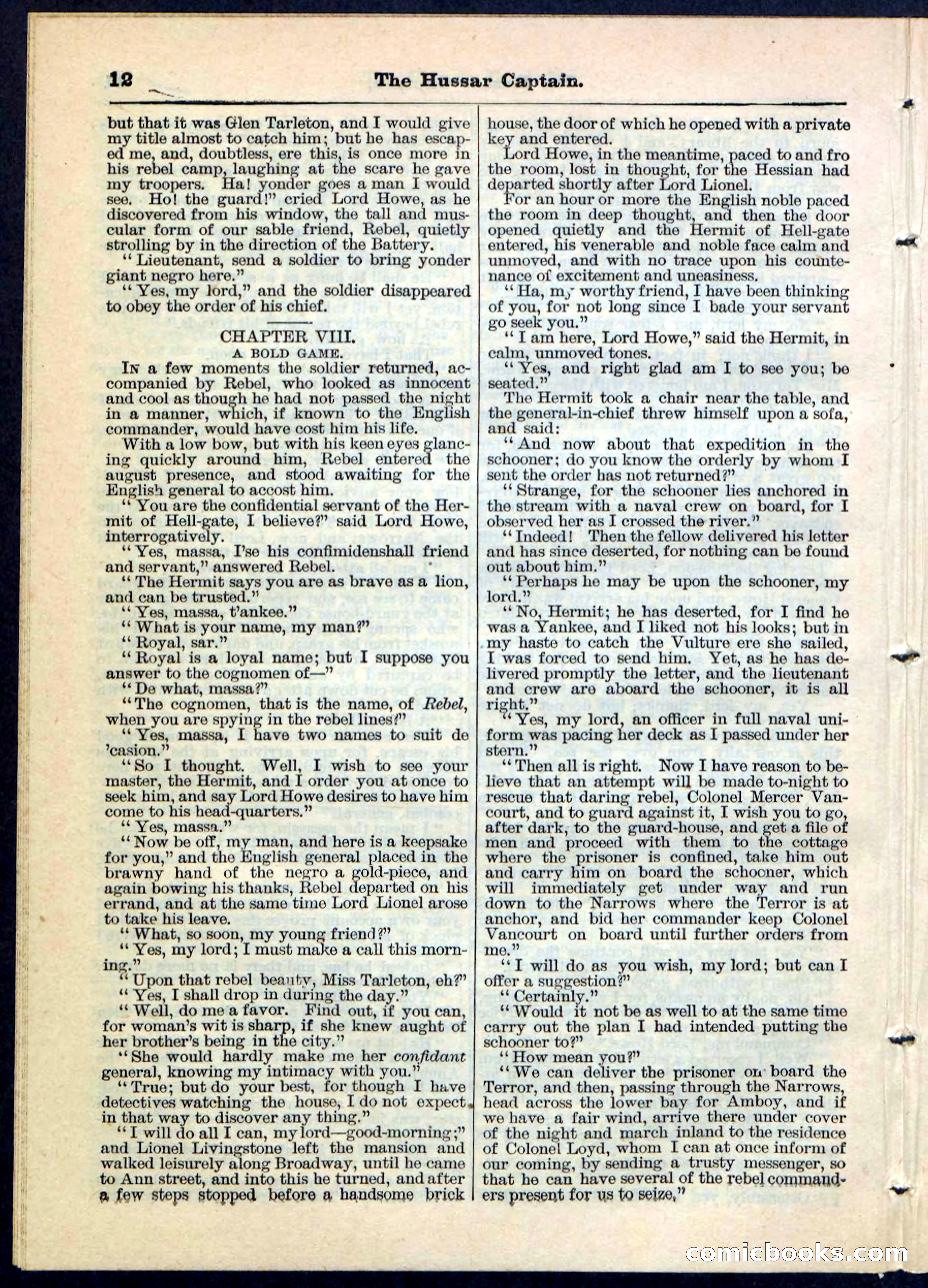 The Hussar Captain — page 12 of 32