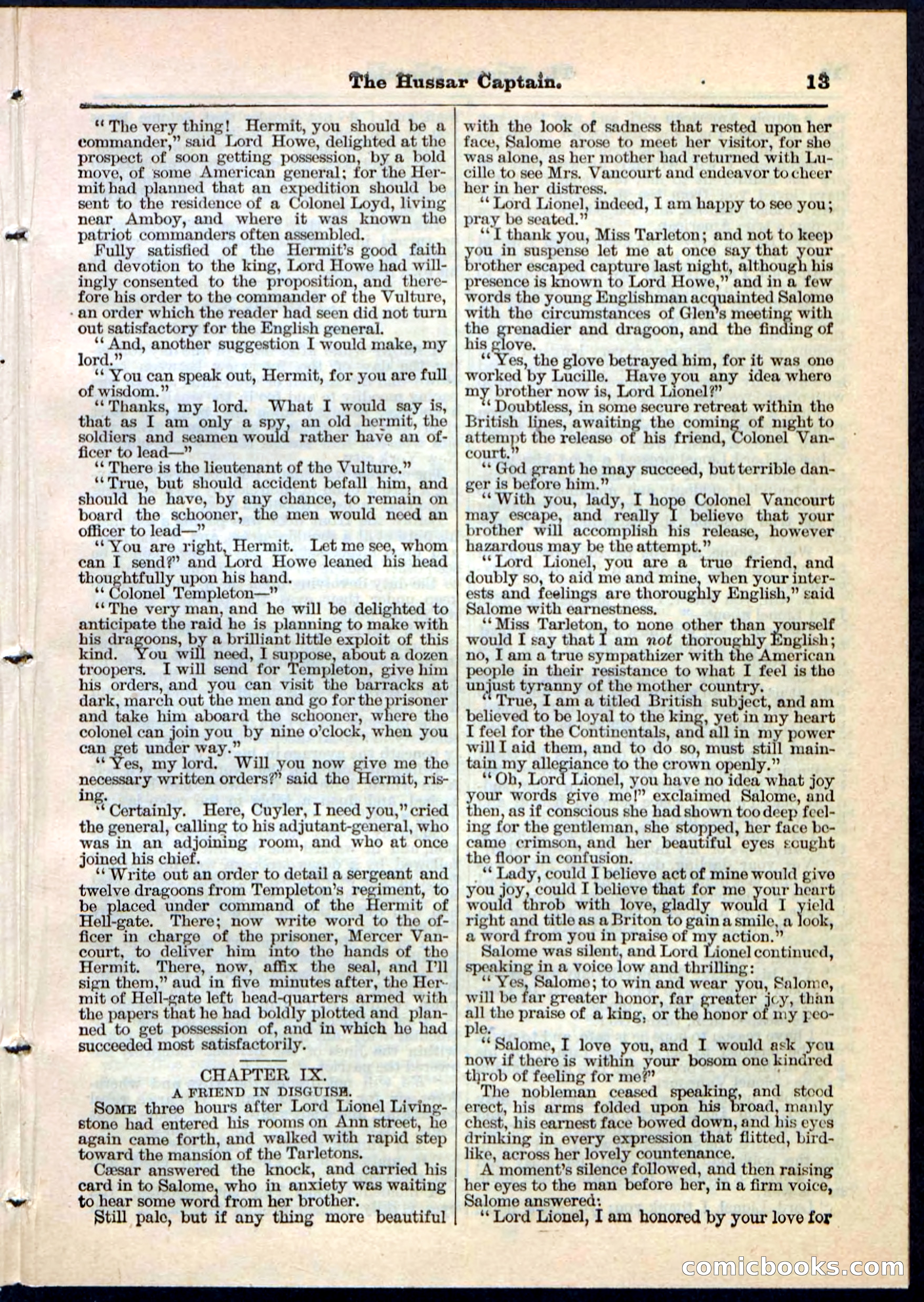 The Hussar Captain — page 13 of 32