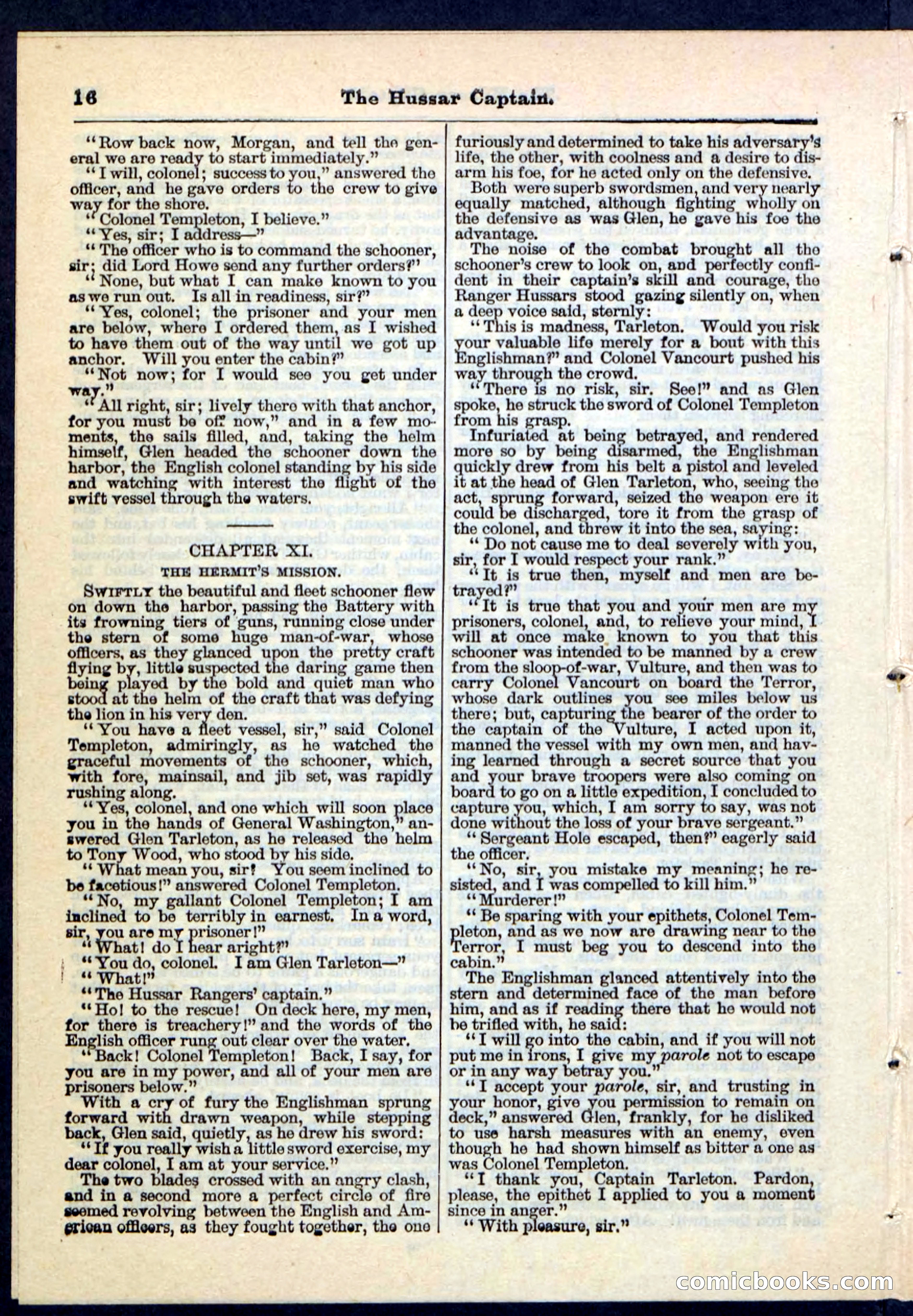 The Hussar Captain — page 16 of 32