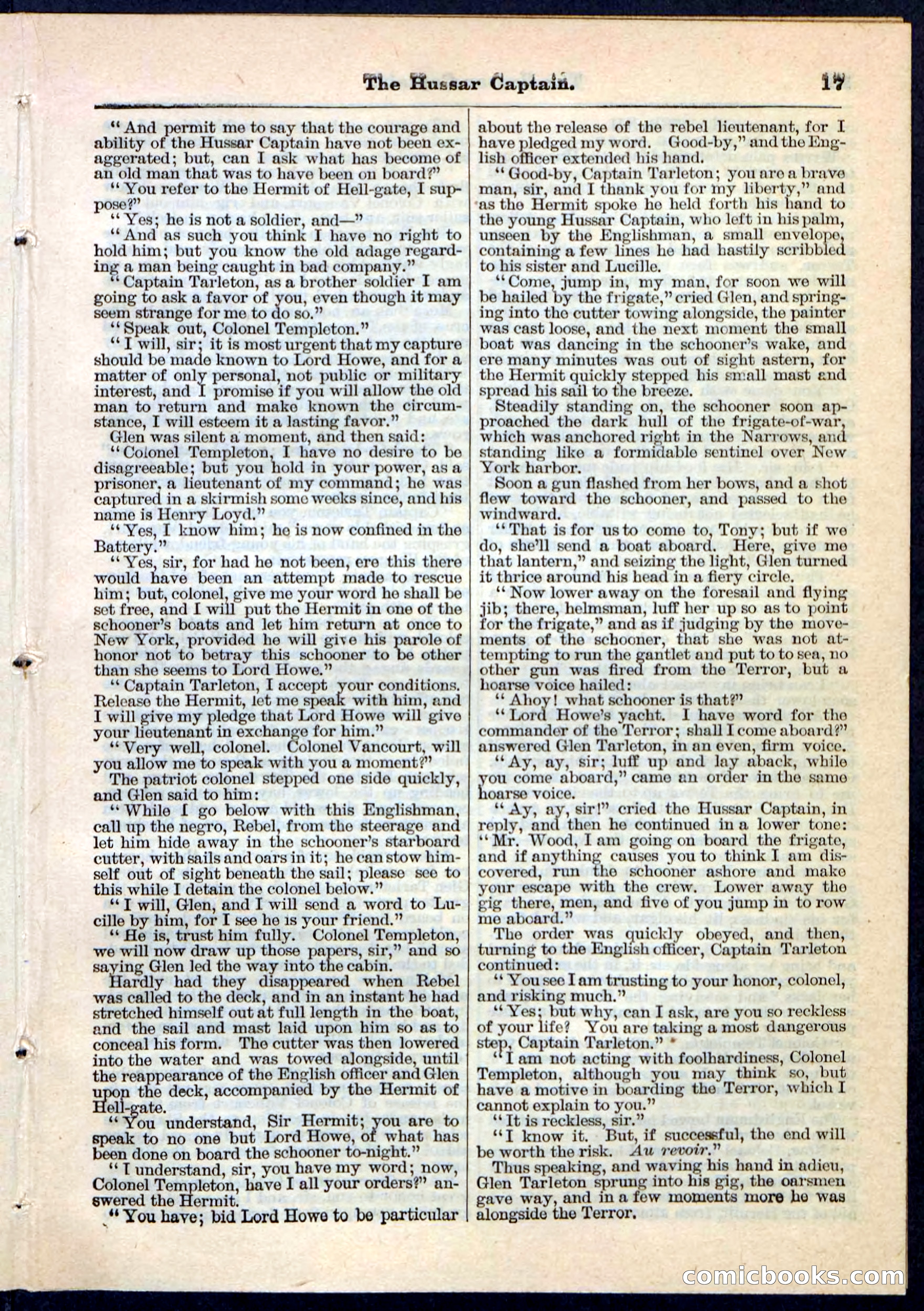 The Hussar Captain — page 17 of 32