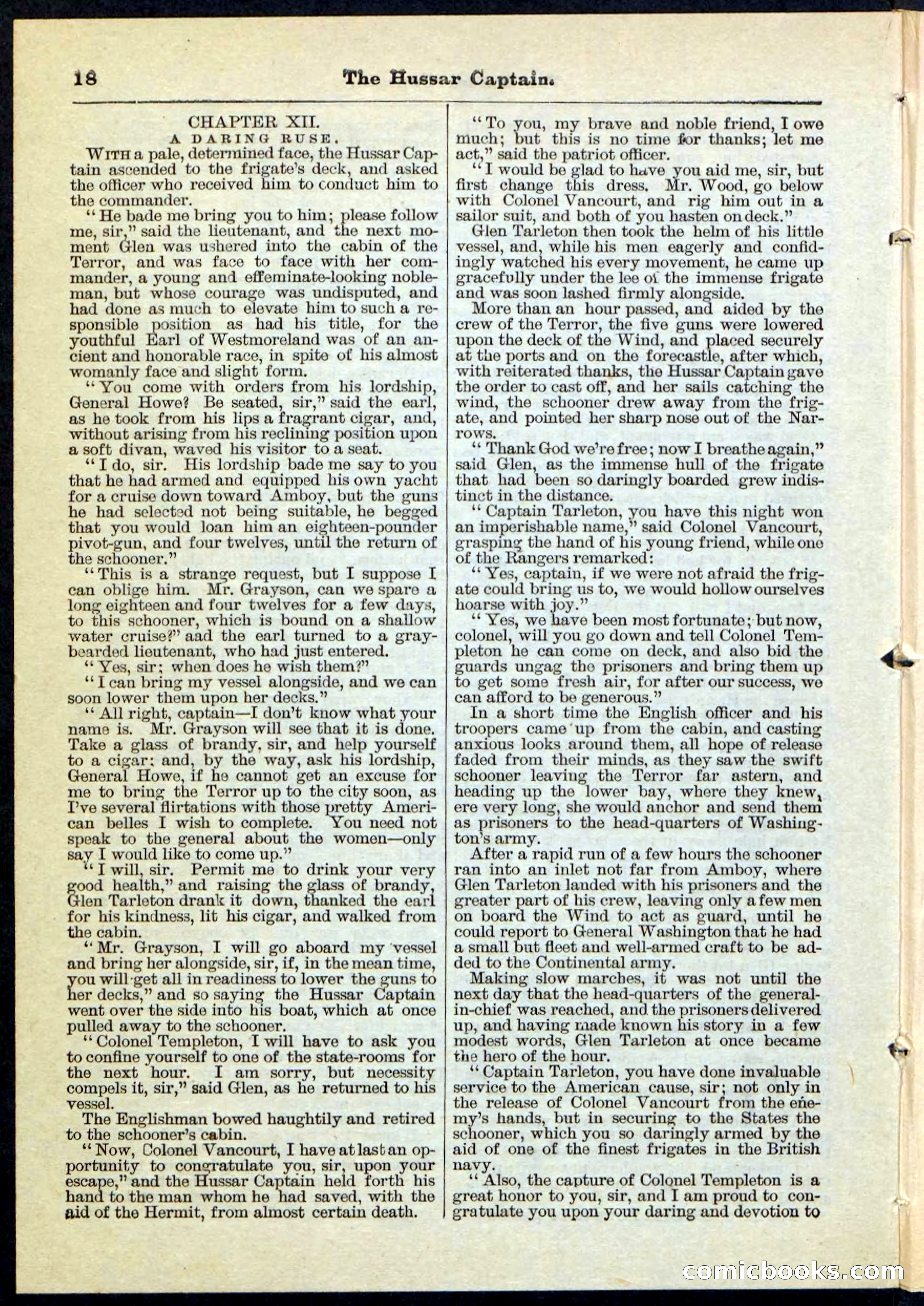 The Hussar Captain — page 18 of 32