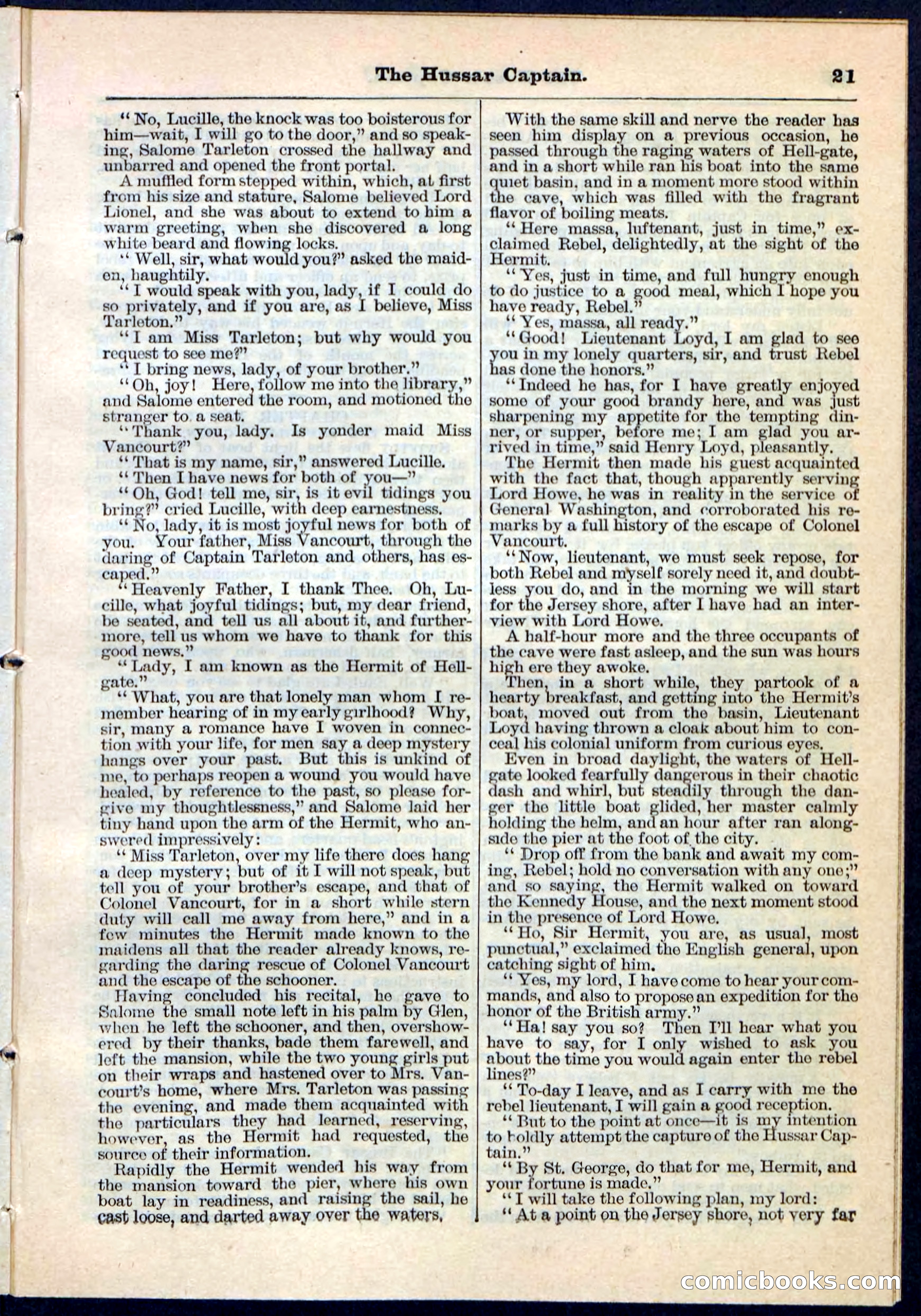 The Hussar Captain — page 21 of 32