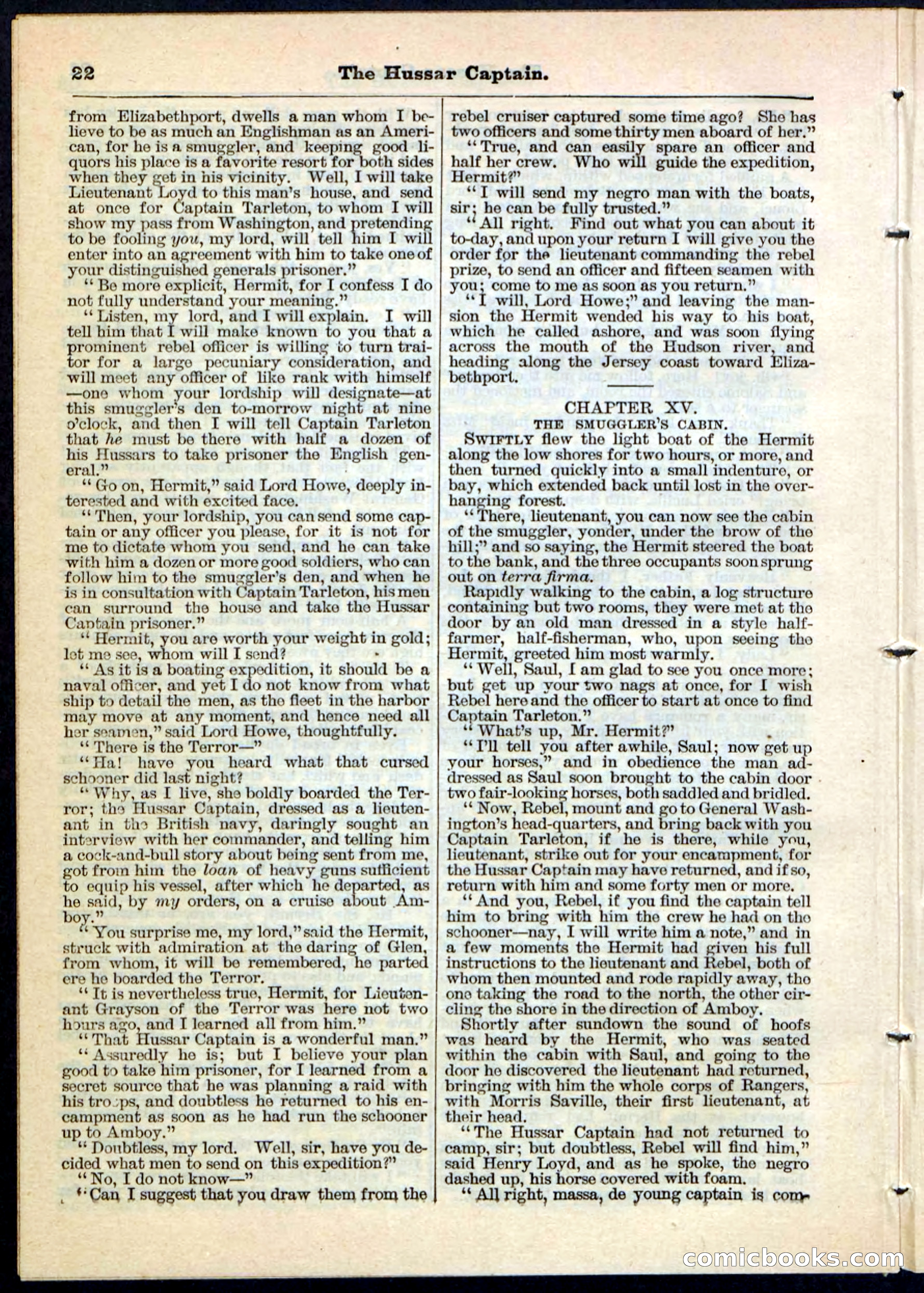 The Hussar Captain — page 22 of 32