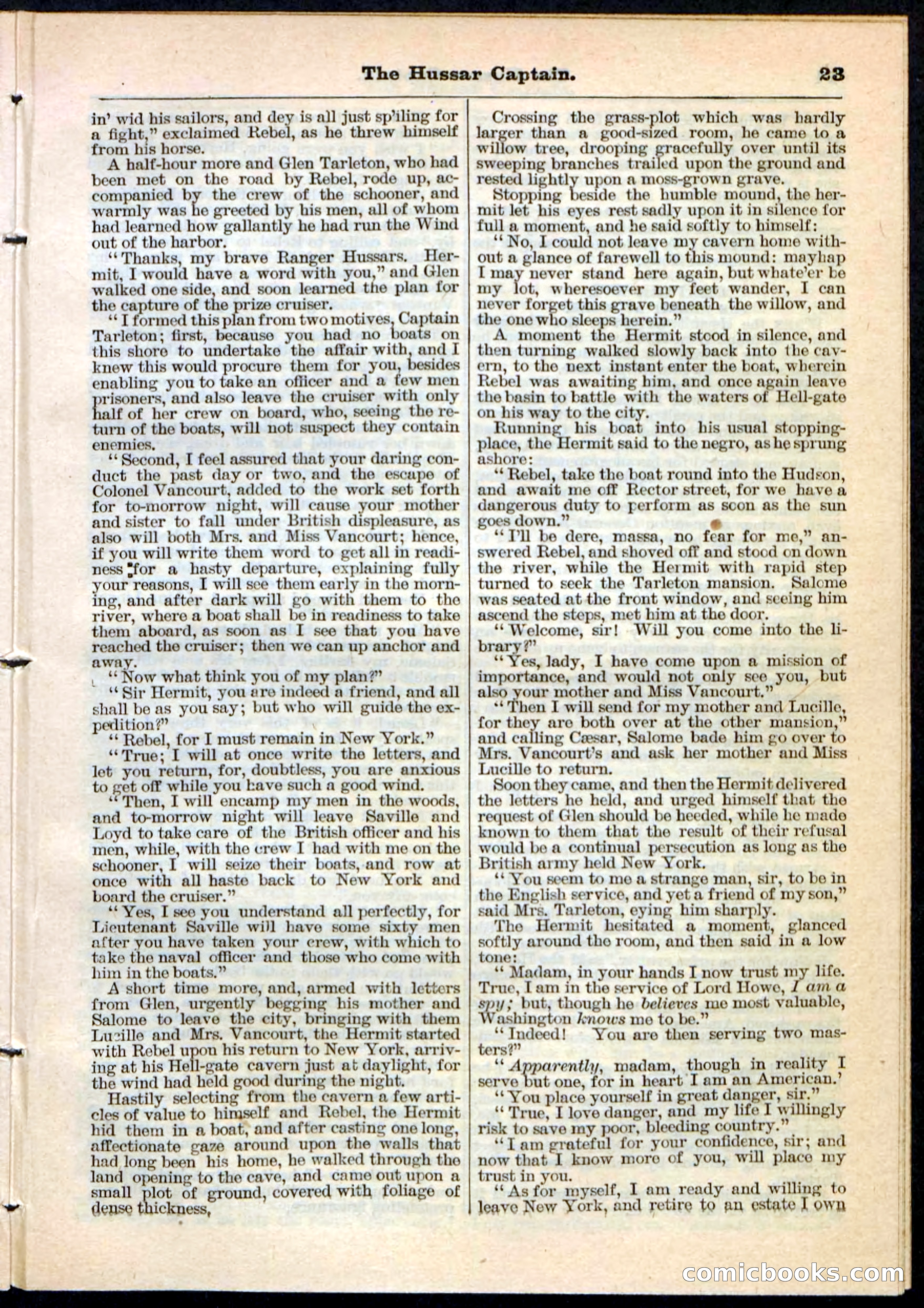 The Hussar Captain — page 23 of 32
