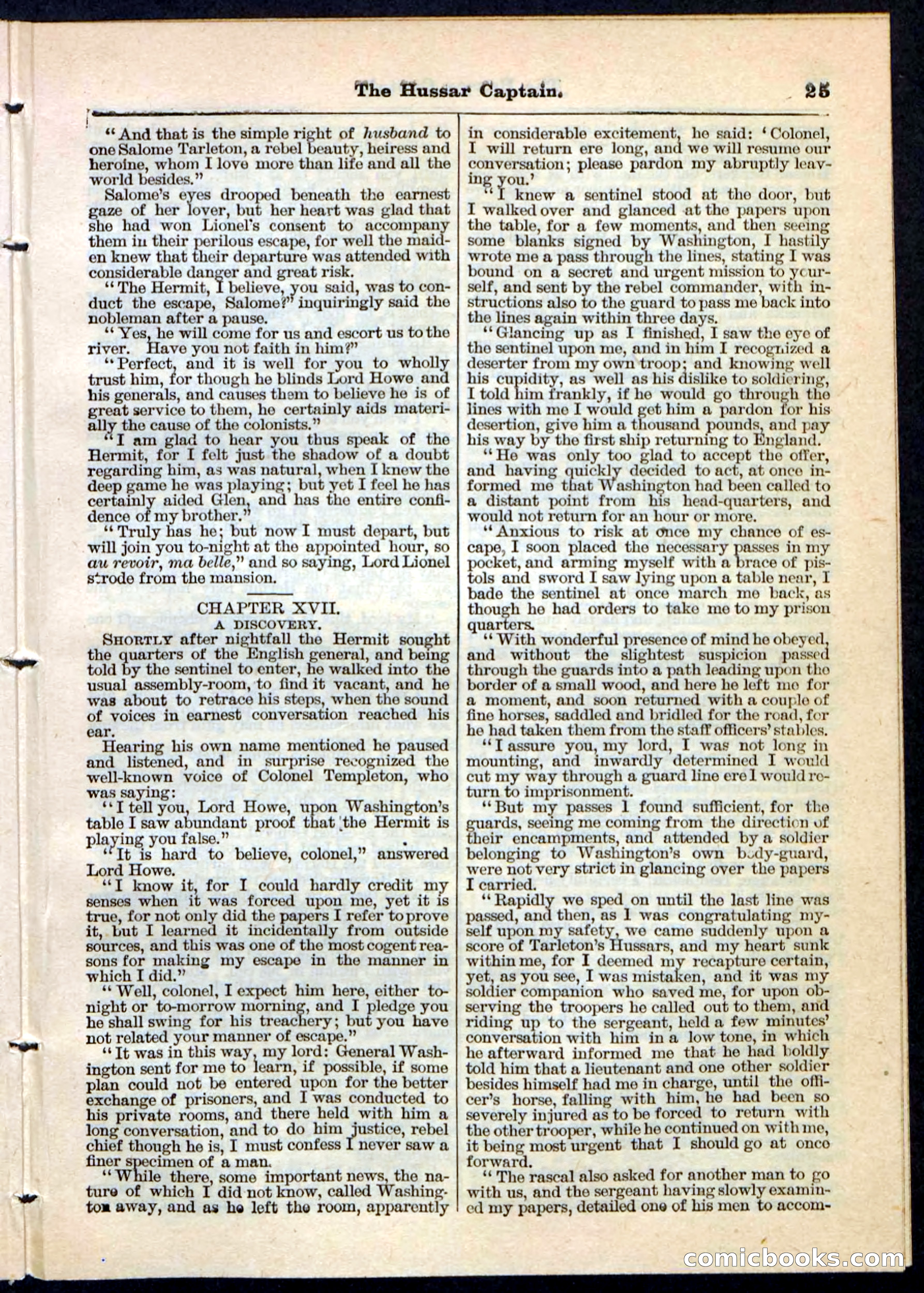 The Hussar Captain — page 25 of 32