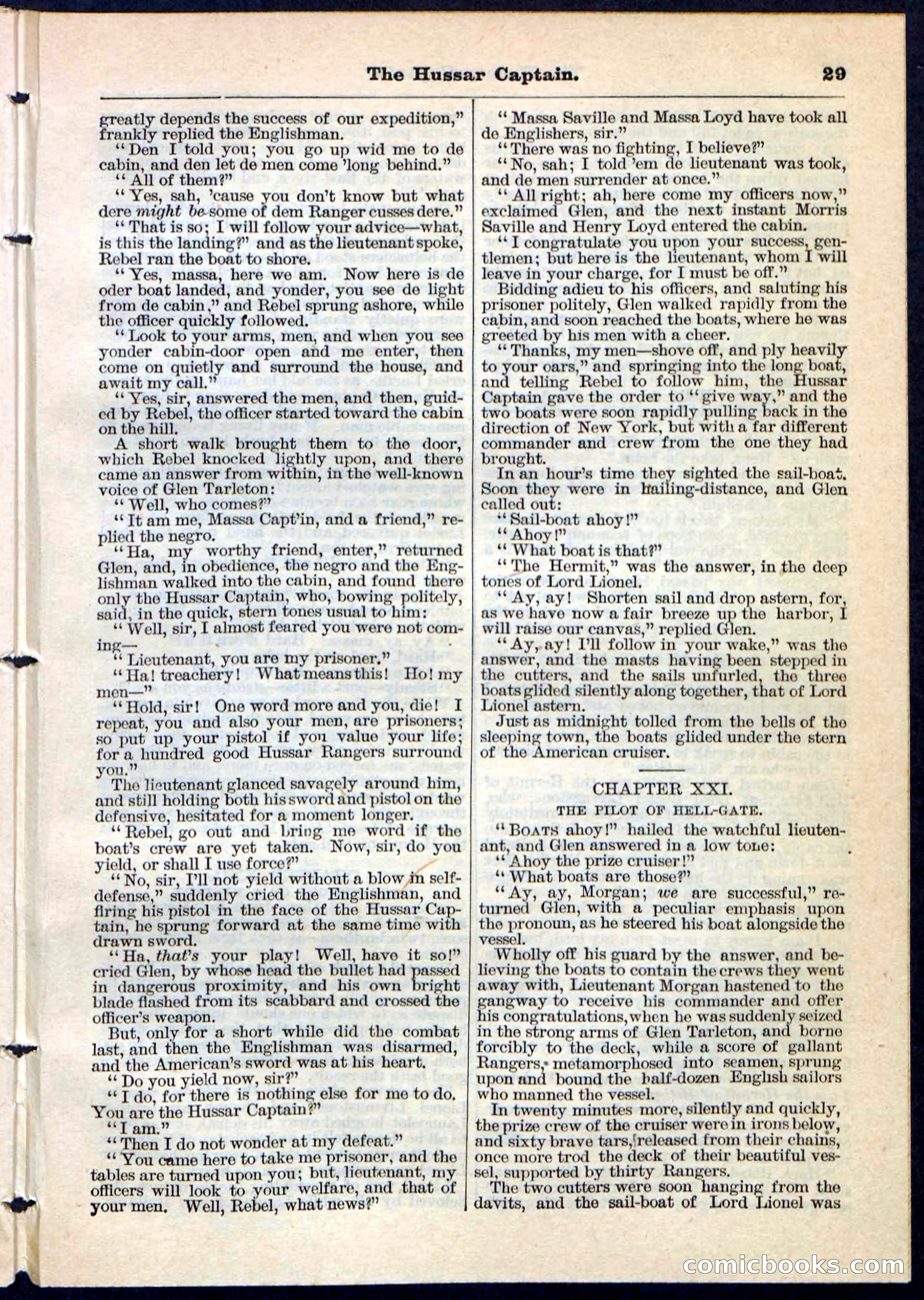 The Hussar Captain — page 29 of 32