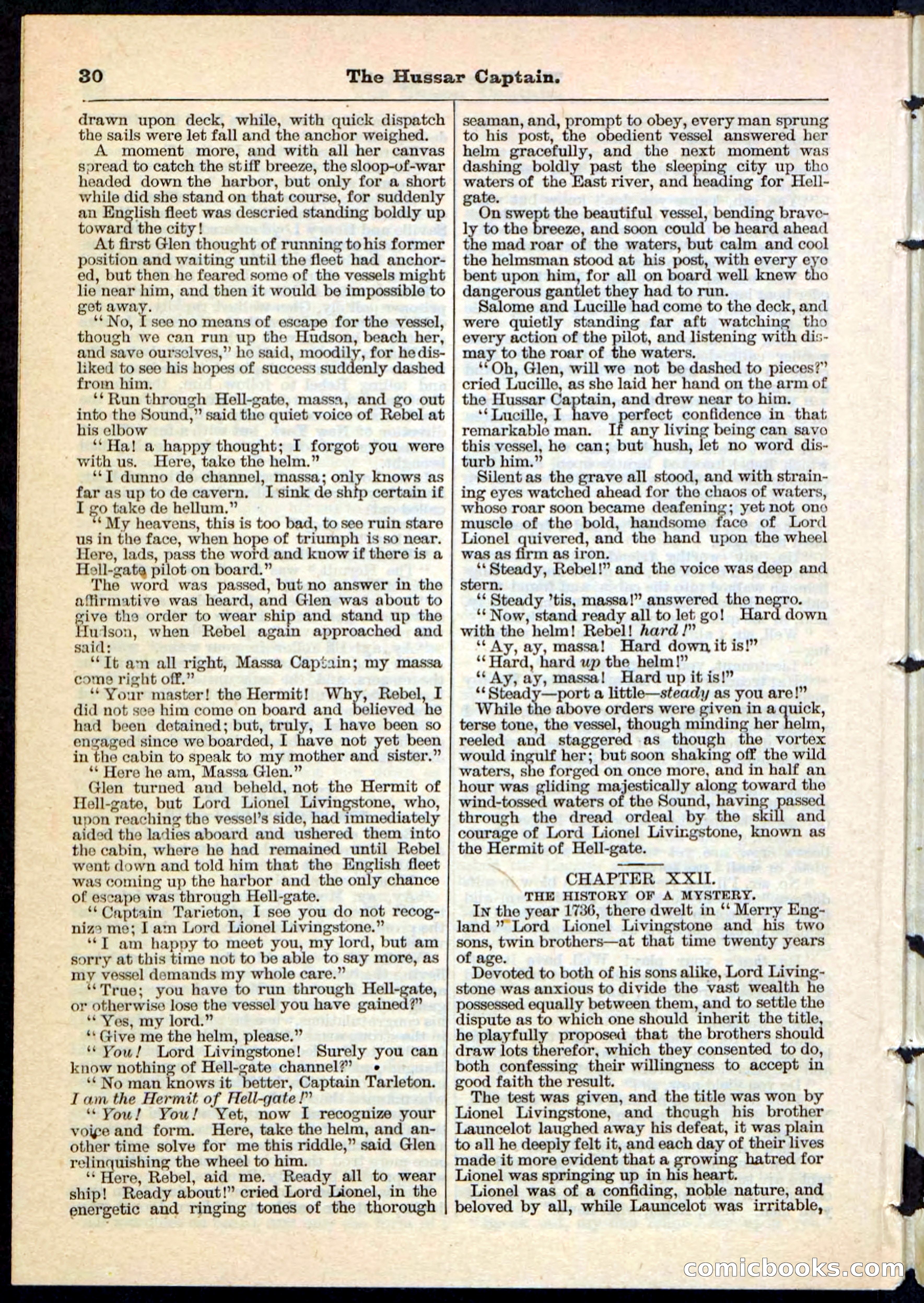 The Hussar Captain — page 30 of 32