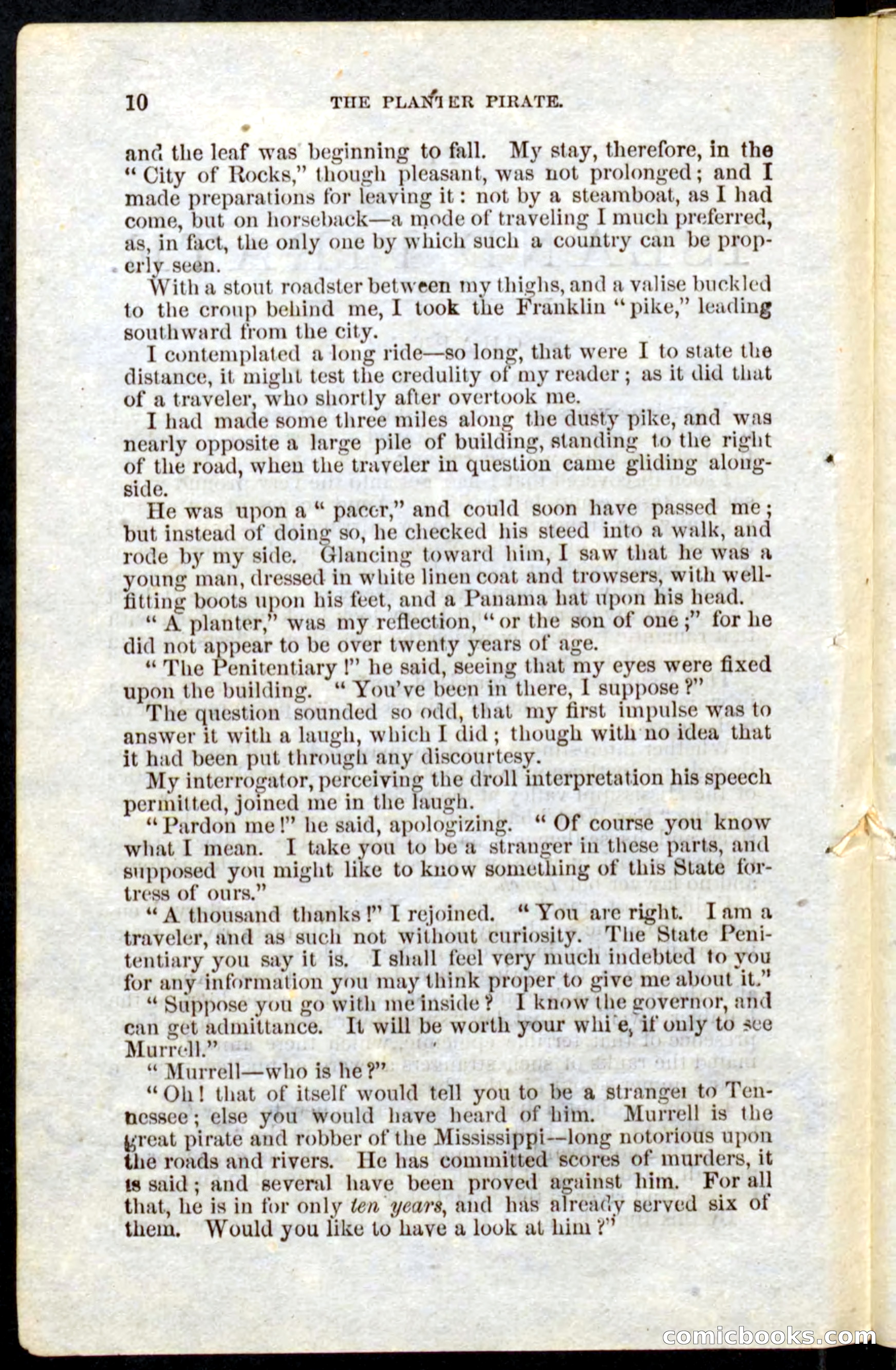 Beadle's Pocket Novels No. 10 — page 8 of 100
