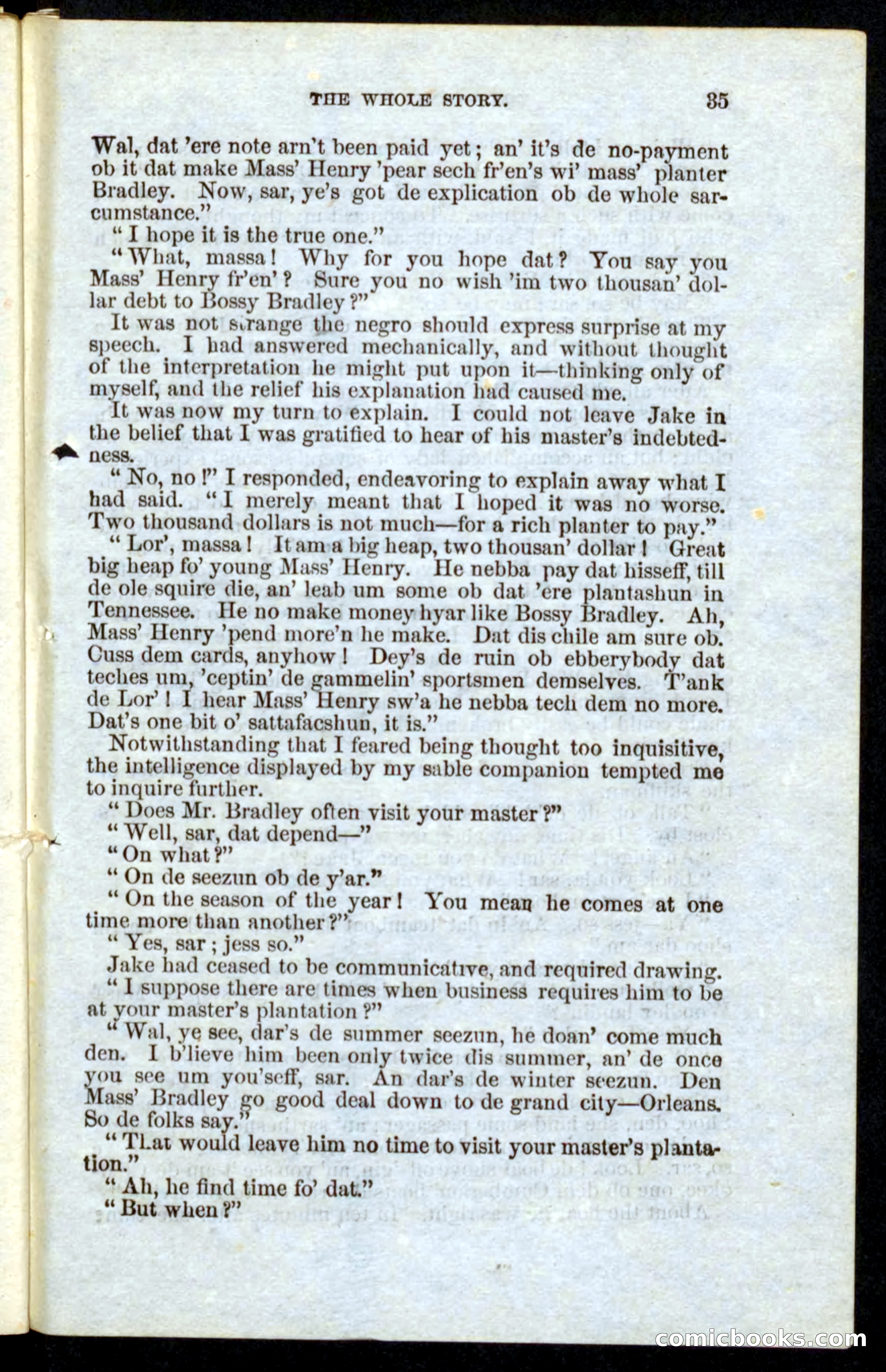 Beadle's Pocket Novels No. 10 — page 33 of 100