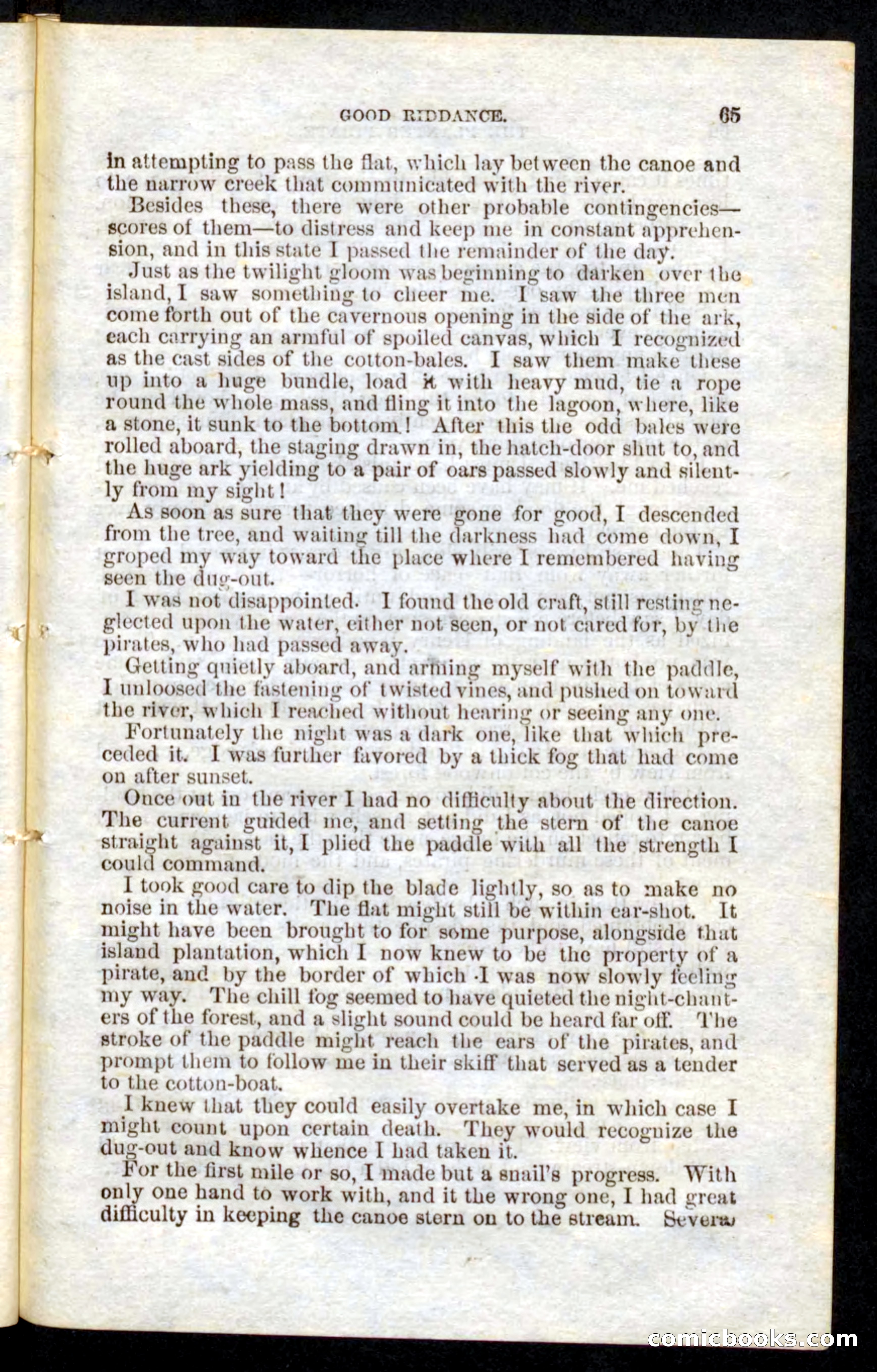 Beadle's Pocket Novels No. 10 — page 63 of 100