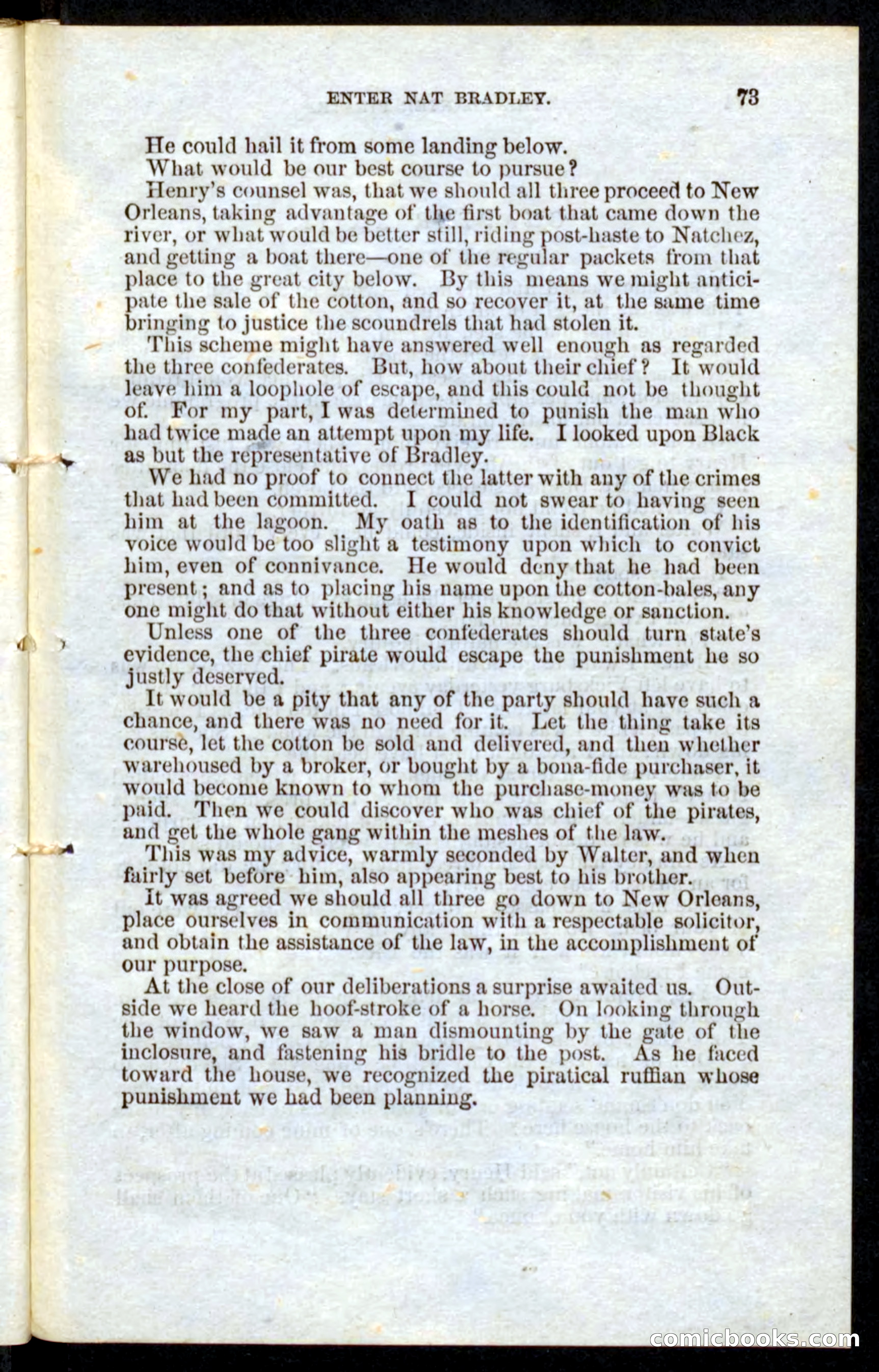 Beadle's Pocket Novels No. 10 — page 71 of 100