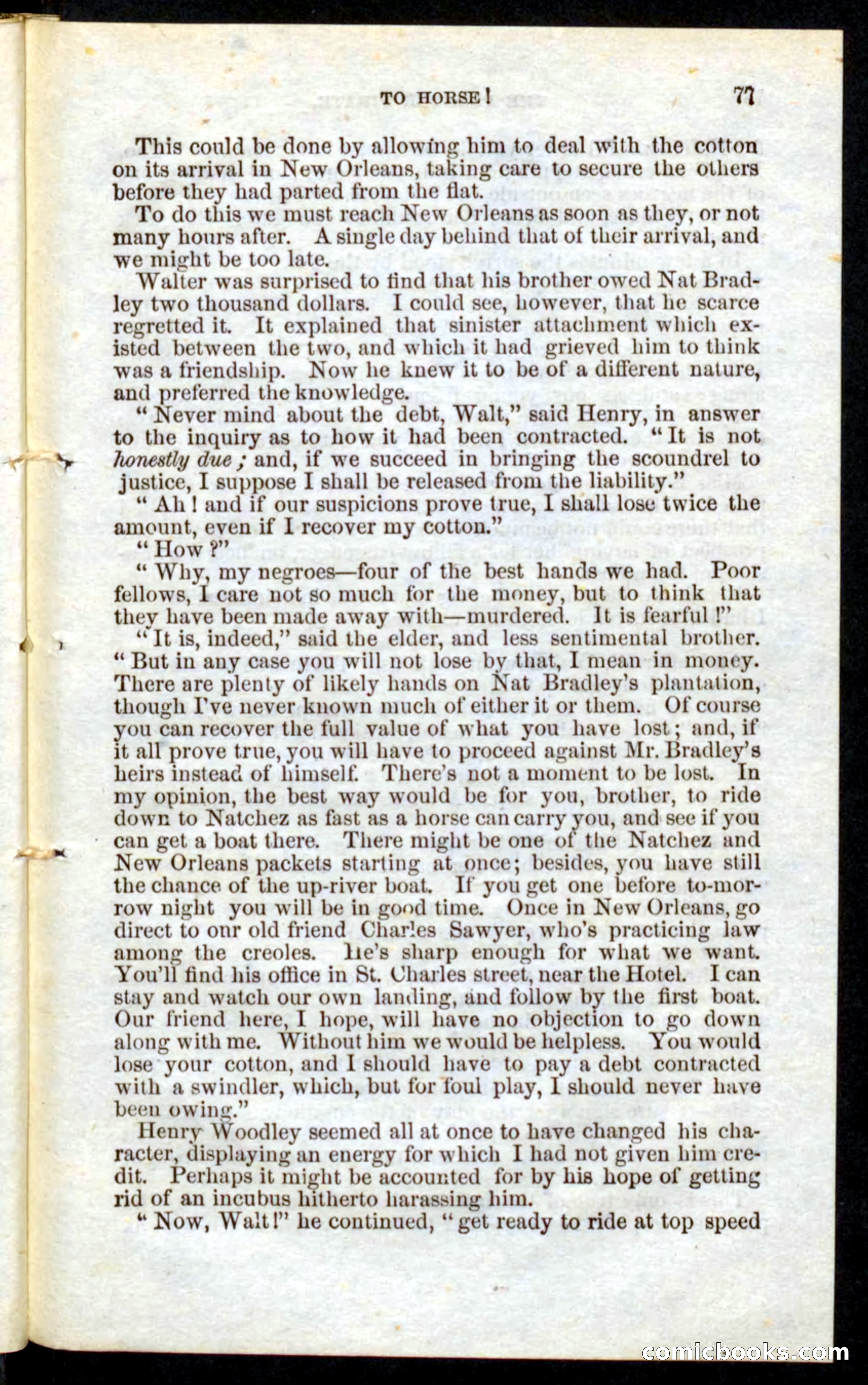 Beadle's Pocket Novels No. 10 — page 75 of 100