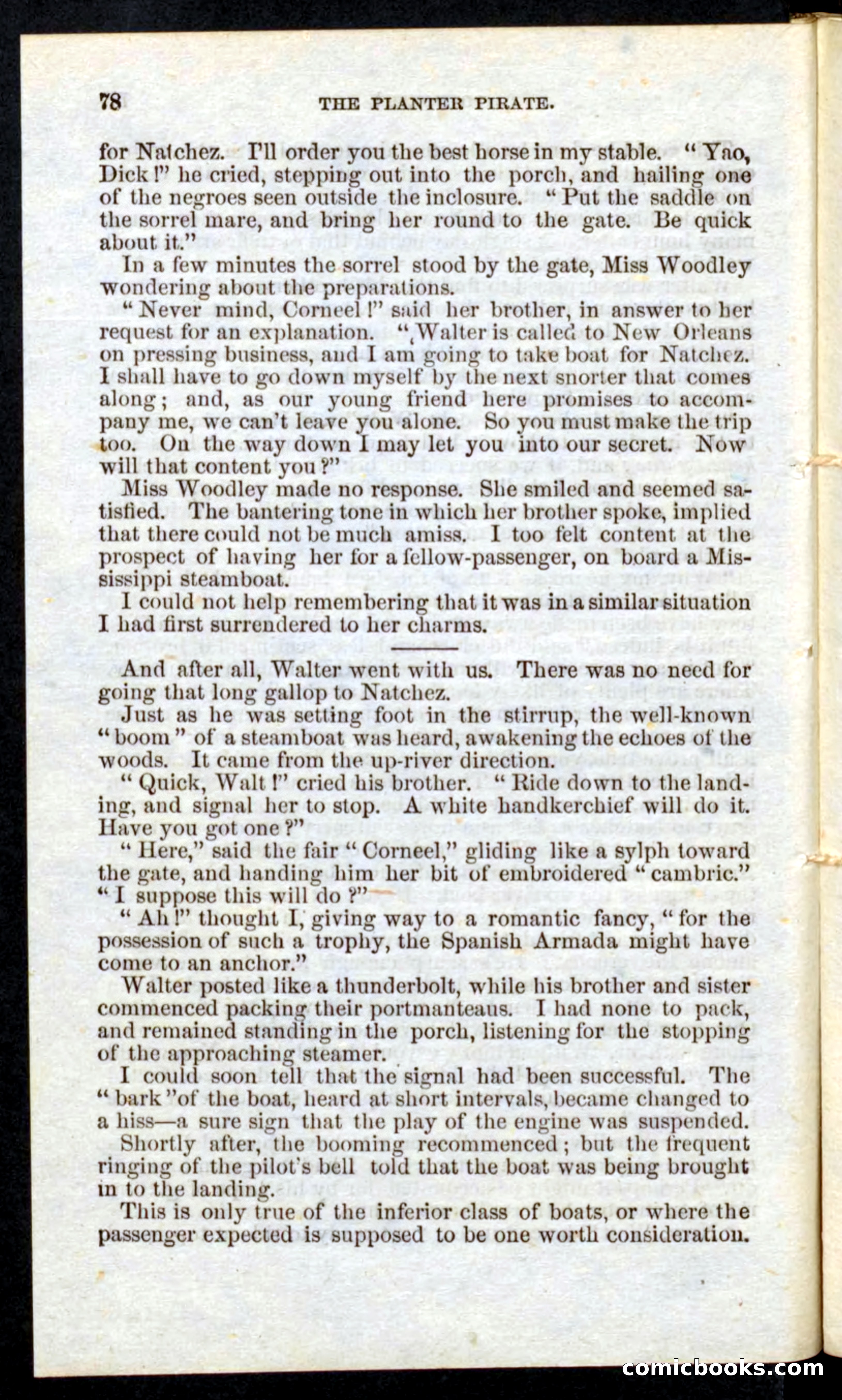 Beadle's Pocket Novels No. 10 — page 76 of 100