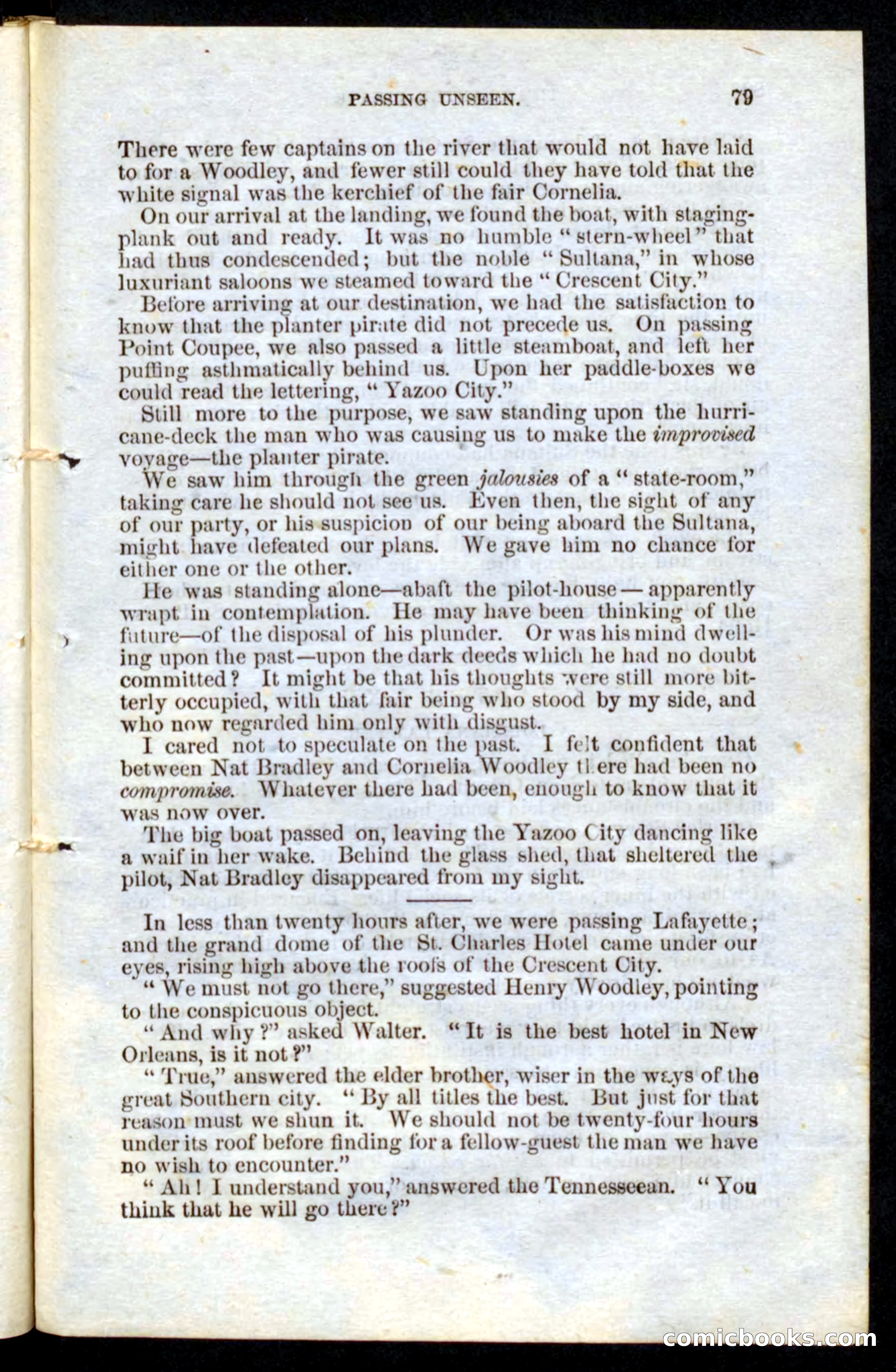Beadle's Pocket Novels No. 10 — page 77 of 100