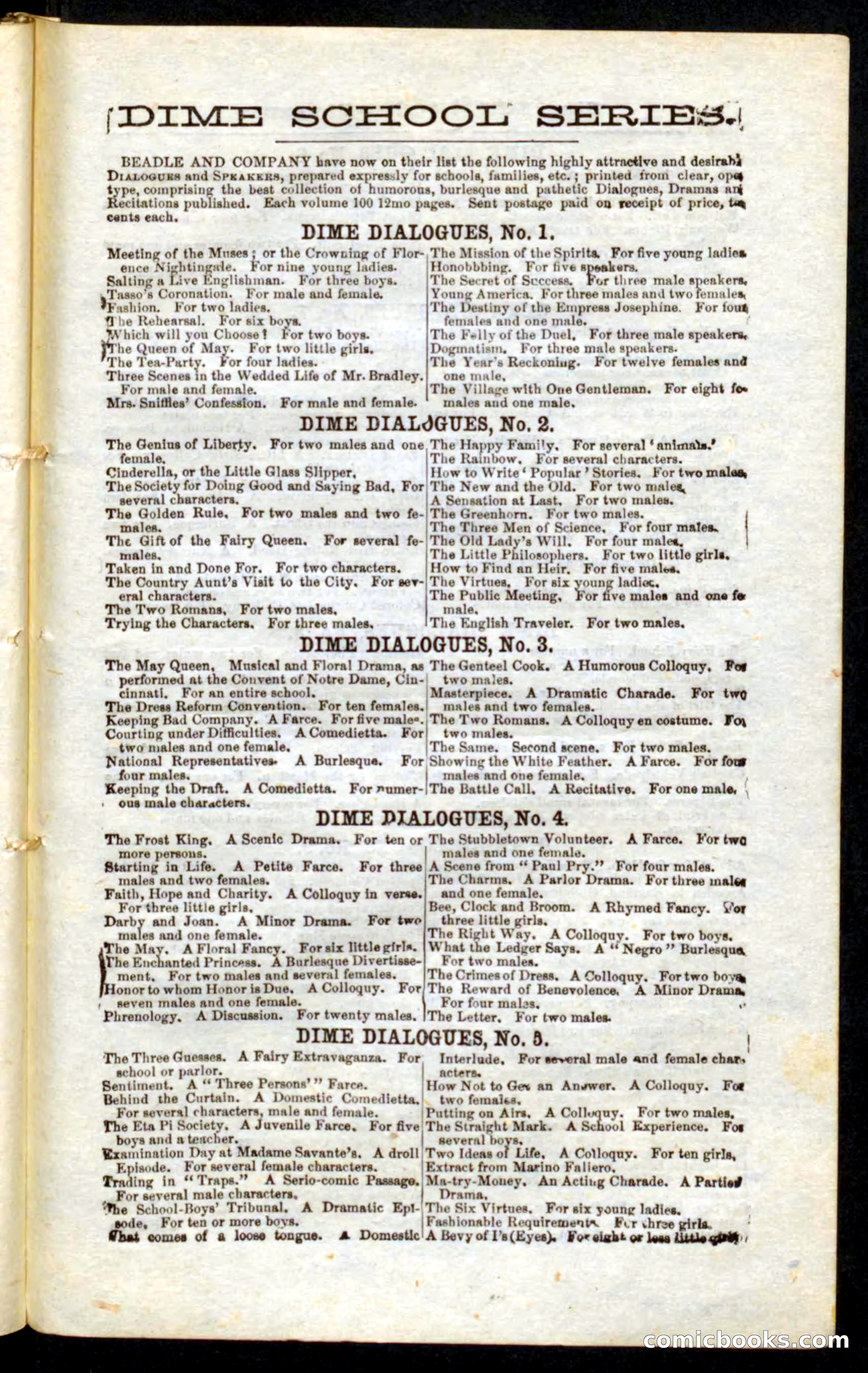 Beadle's Pocket Novels No. 10 — page 91 of 100