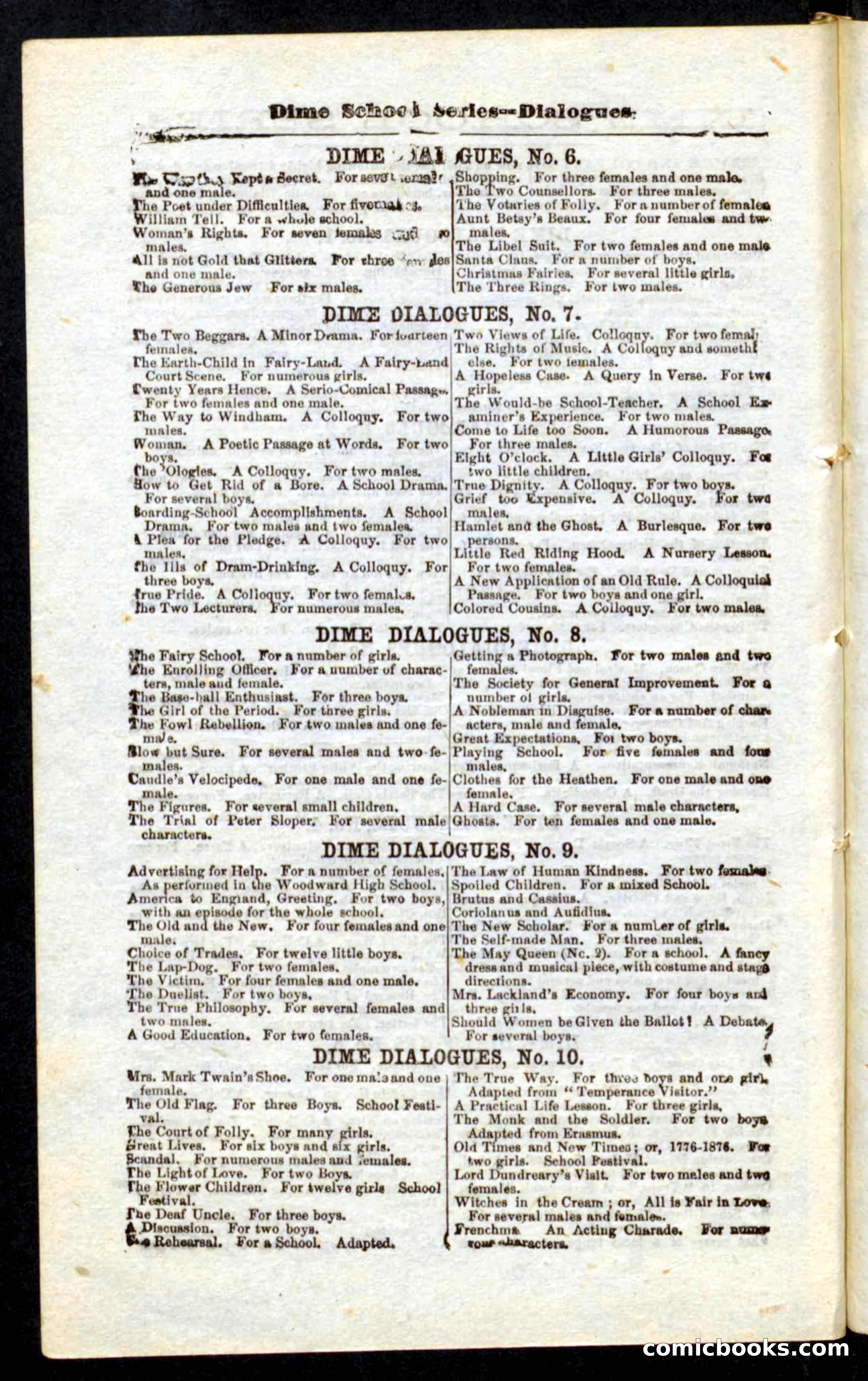 Beadle's Pocket Novels No. 10 — page 92 of 100