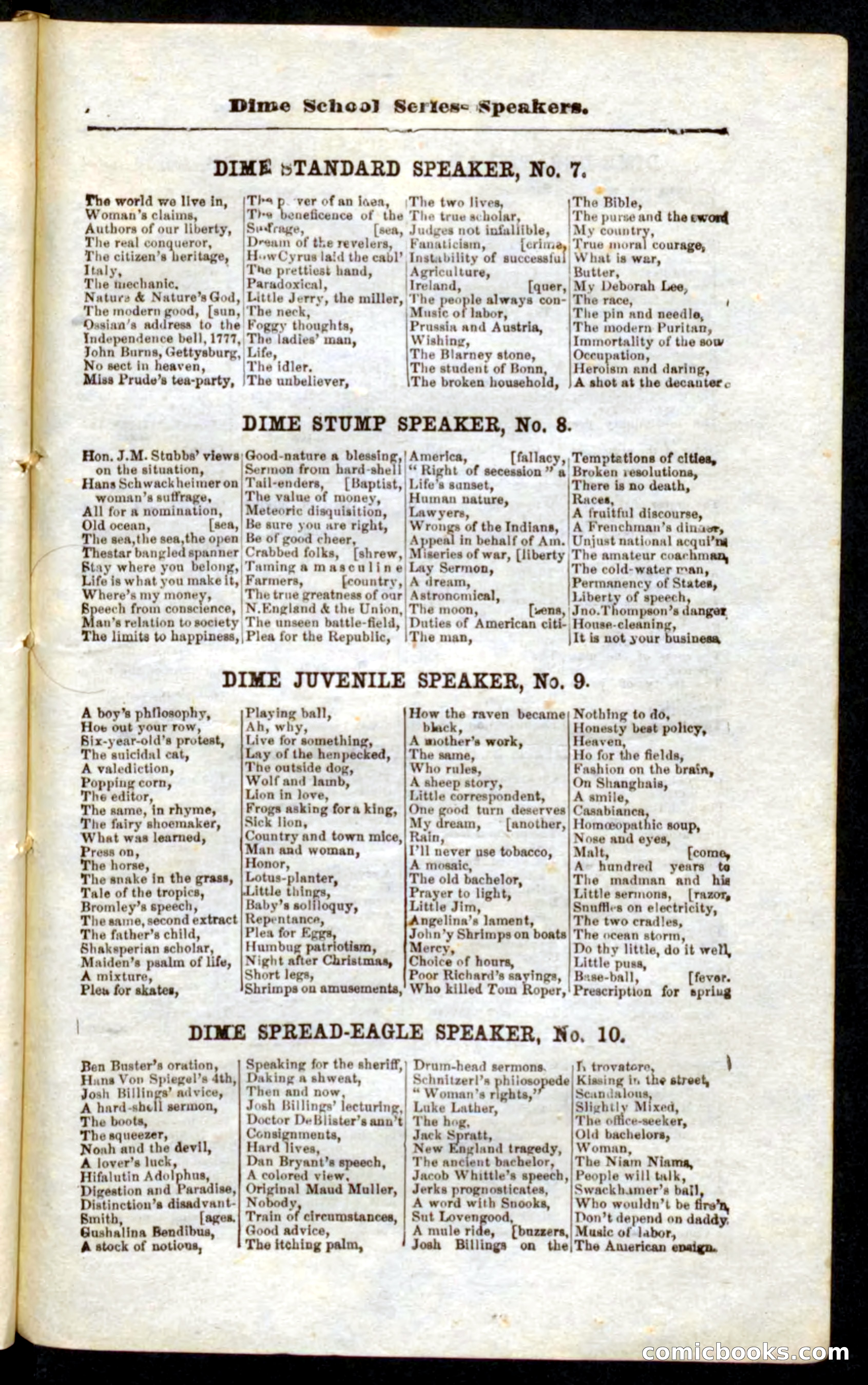 Beadle's Pocket Novels No. 10 — page 95 of 100
