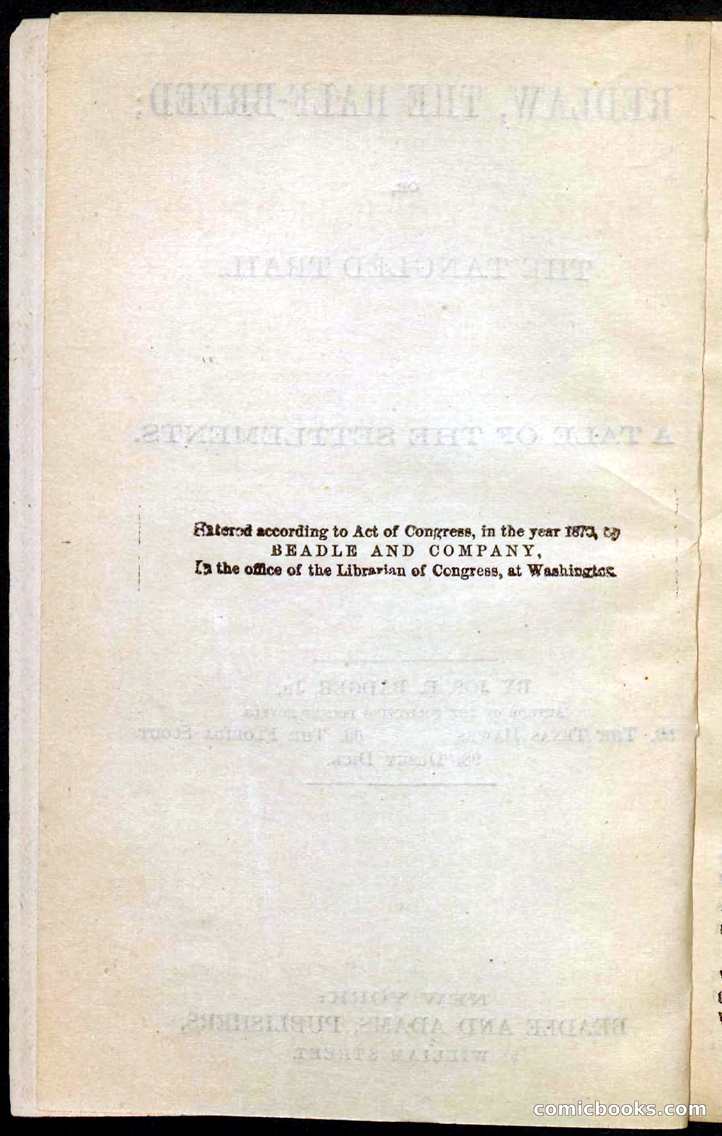 Beadle's Pocket Novels No. 101: Redlaw, the Half-Breed — page 4 of 100