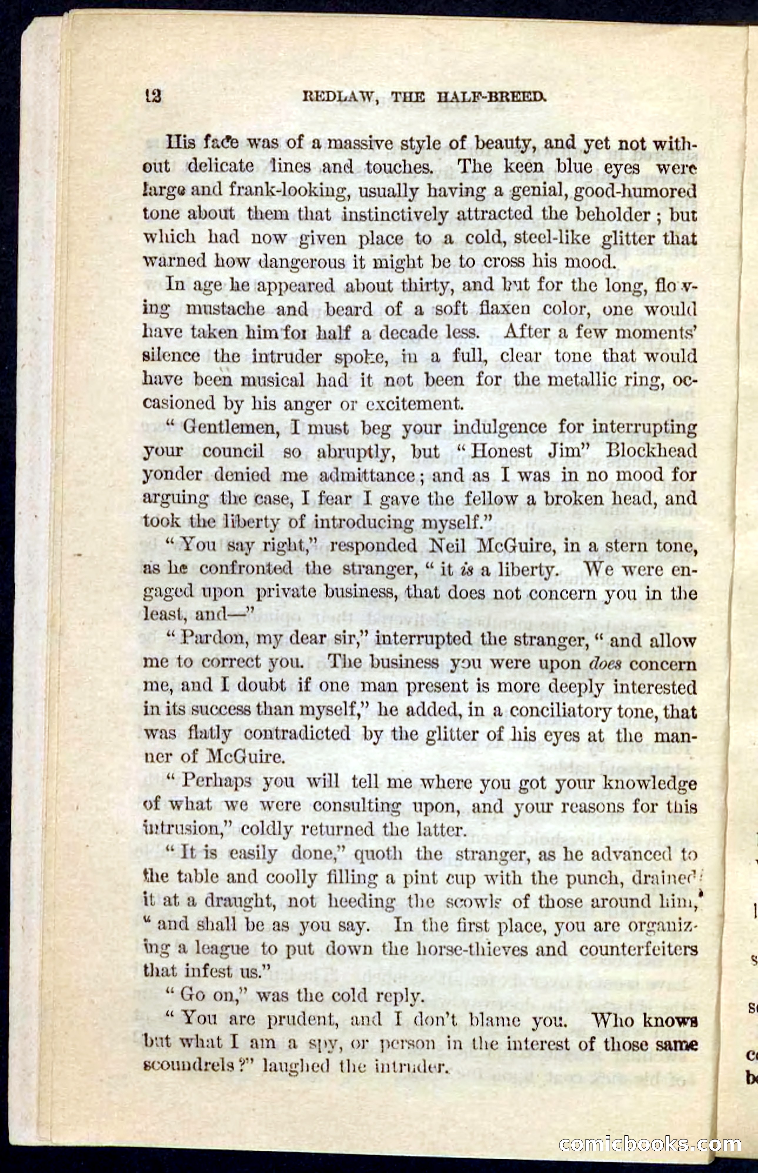 Beadle's Pocket Novels No. 101: Redlaw, the Half-Breed — page 8 of 100