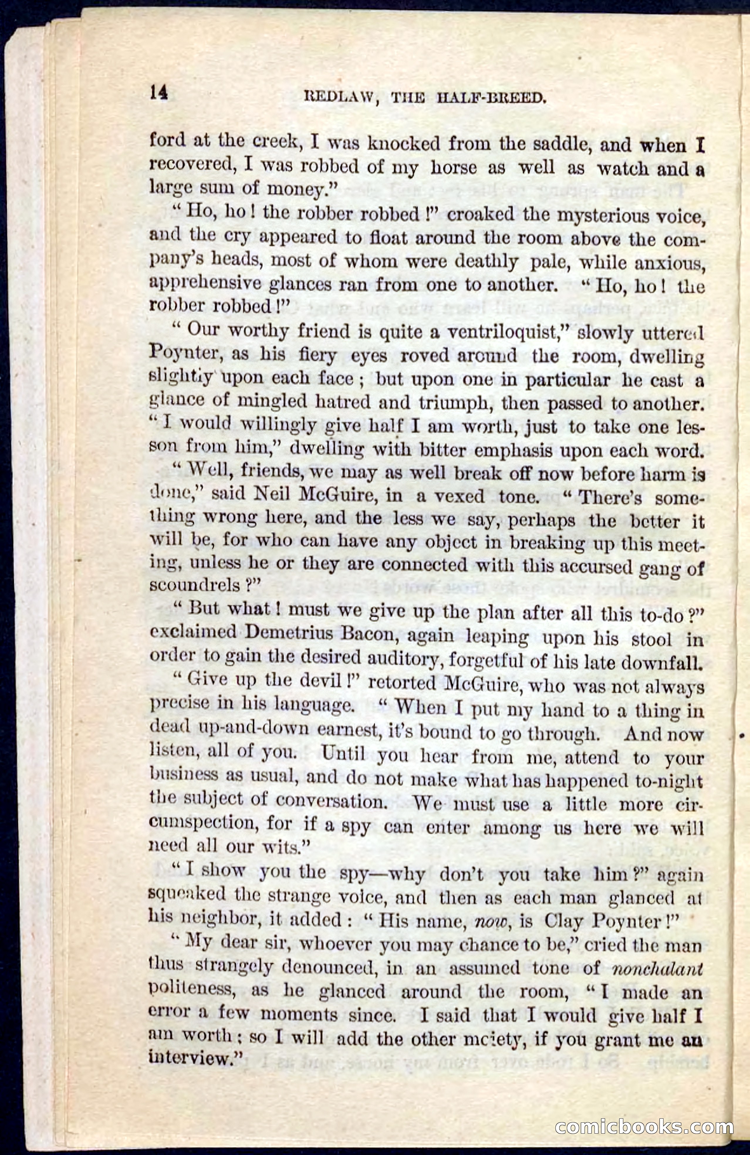 Beadle's Pocket Novels No. 101: Redlaw, the Half-Breed — page 10 of 100