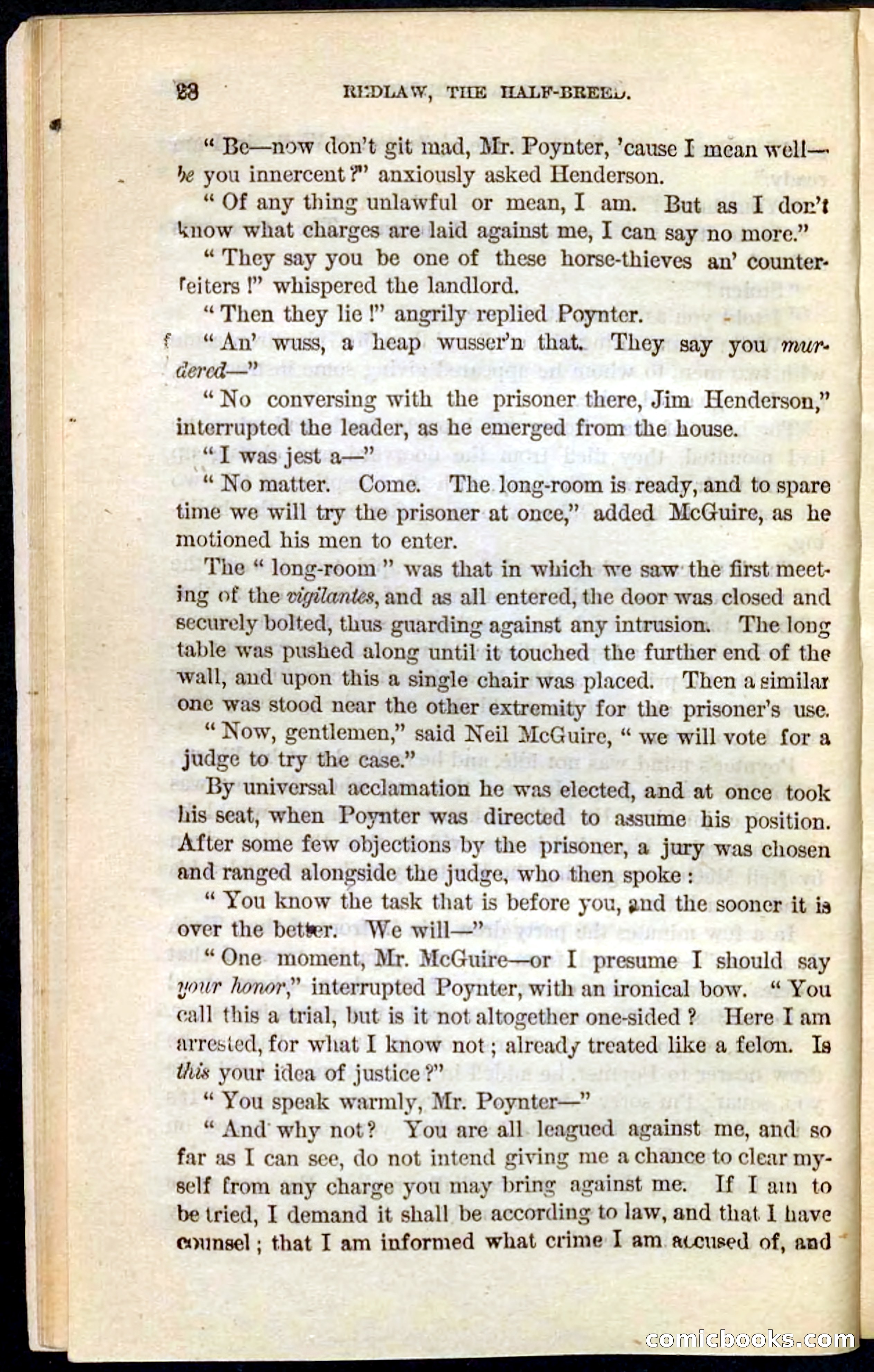 Beadle's Pocket Novels No. 101: Redlaw, the Half-Breed — page 24 of 100