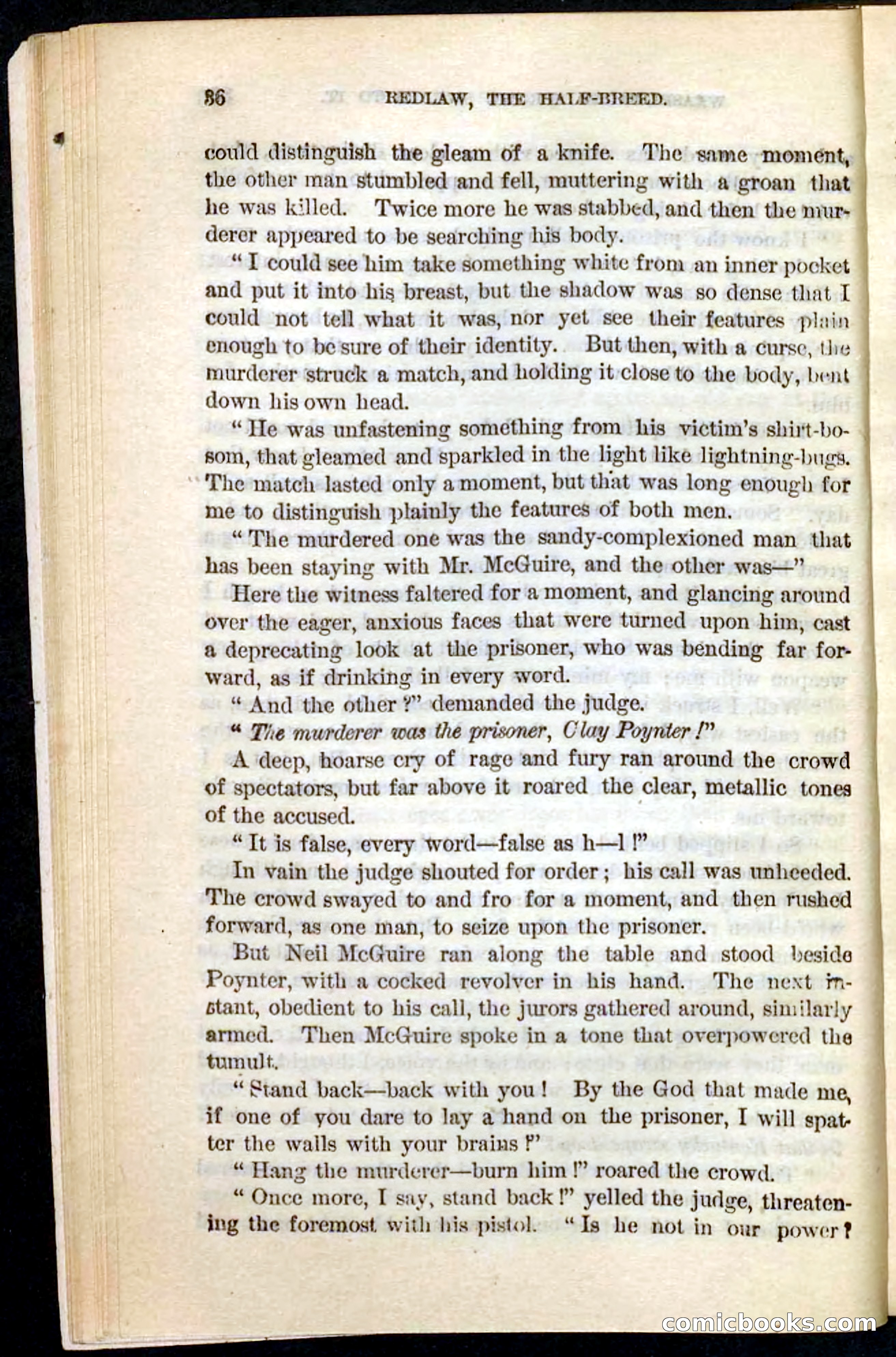 Beadle's Pocket Novels No. 101: Redlaw, the Half-Breed — page 32 of 100