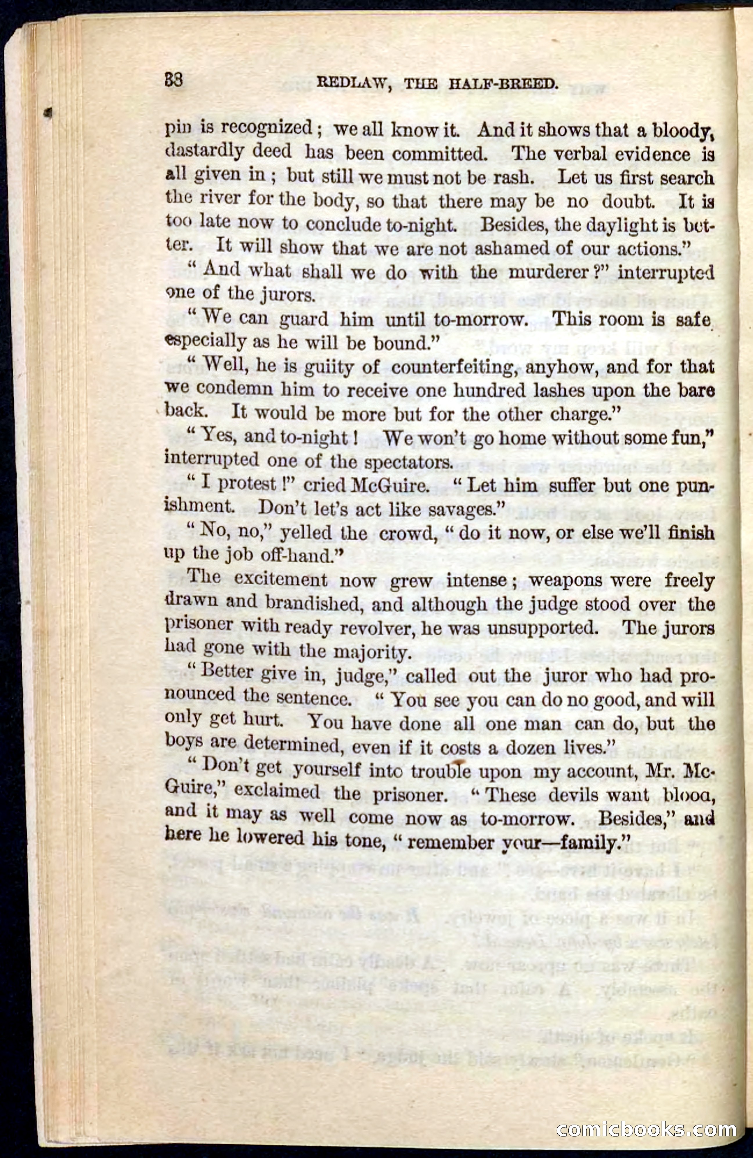 Beadle's Pocket Novels No. 101: Redlaw, the Half-Breed — page 34 of 100