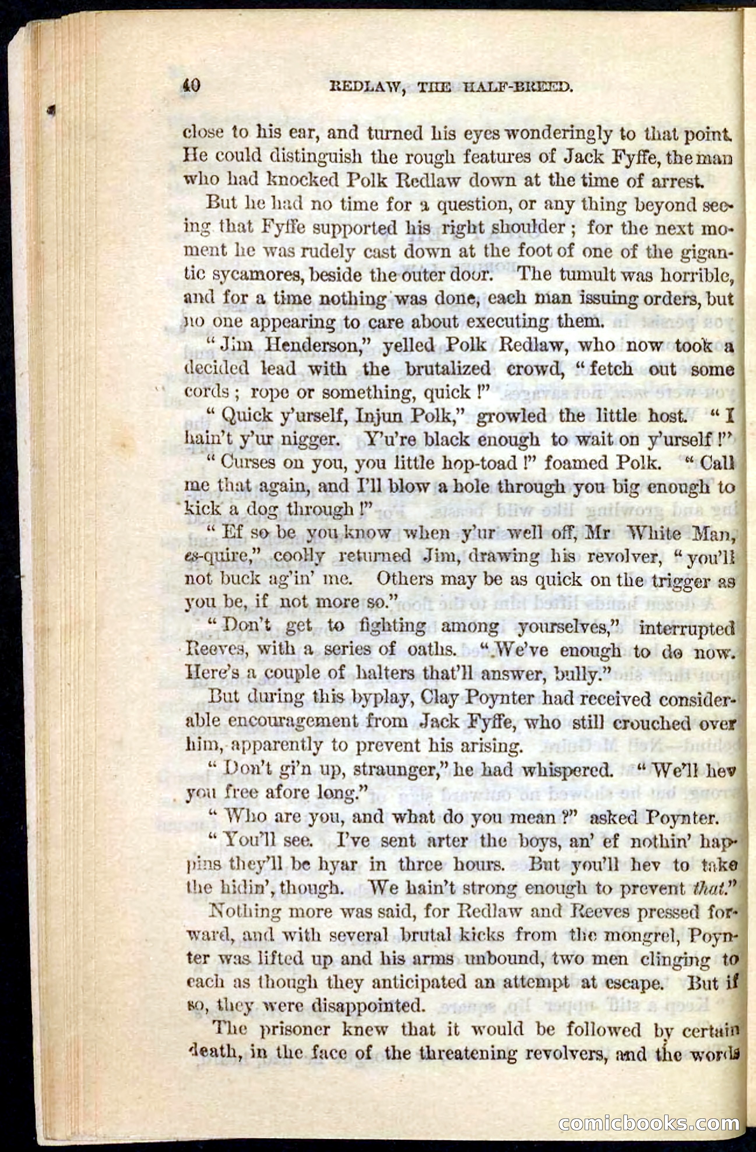 Beadle's Pocket Novels No. 101: Redlaw, the Half-Breed — page 36 of 100