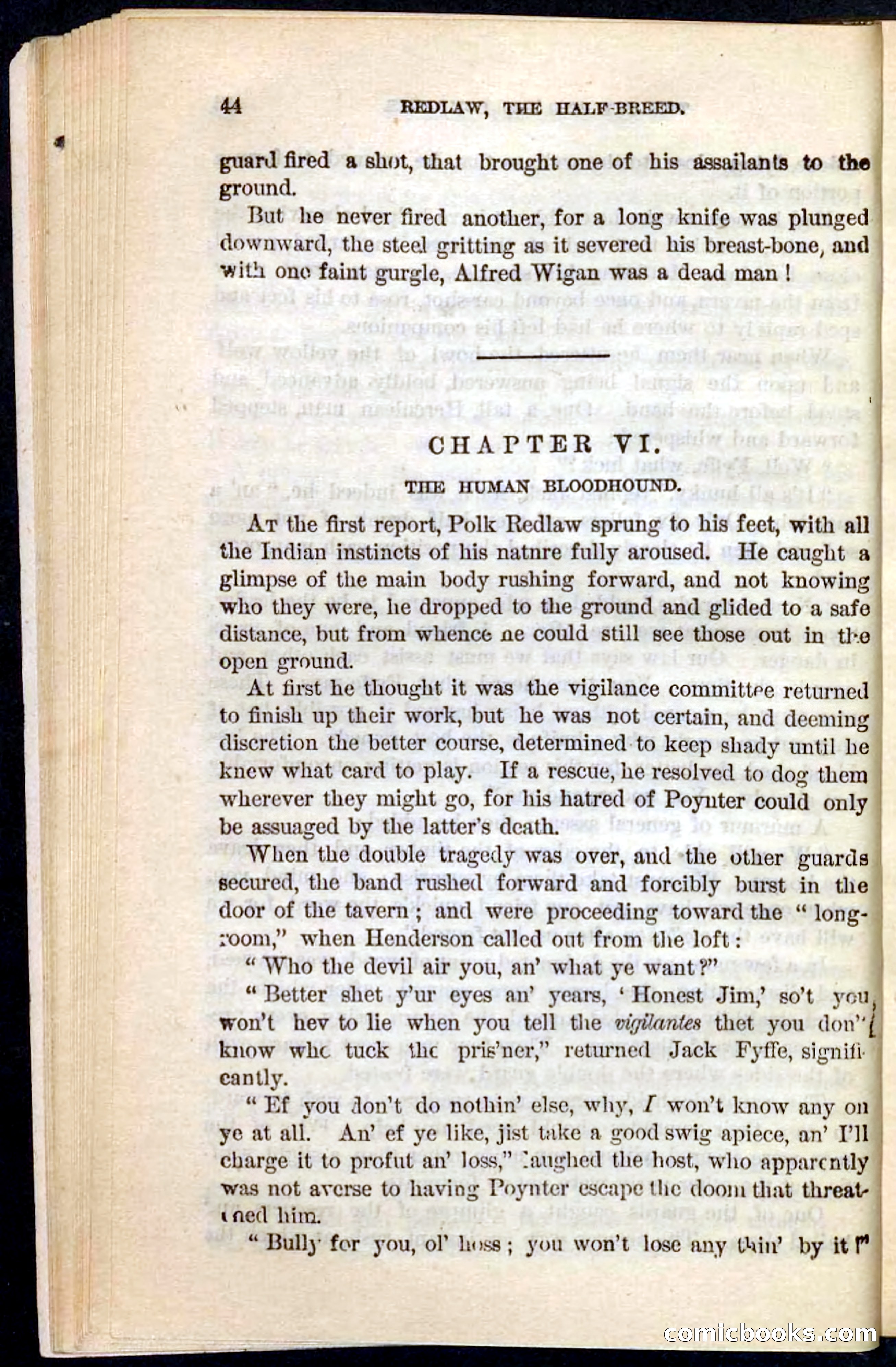 Beadle's Pocket Novels No. 101: Redlaw, the Half-Breed — page 40 of 100