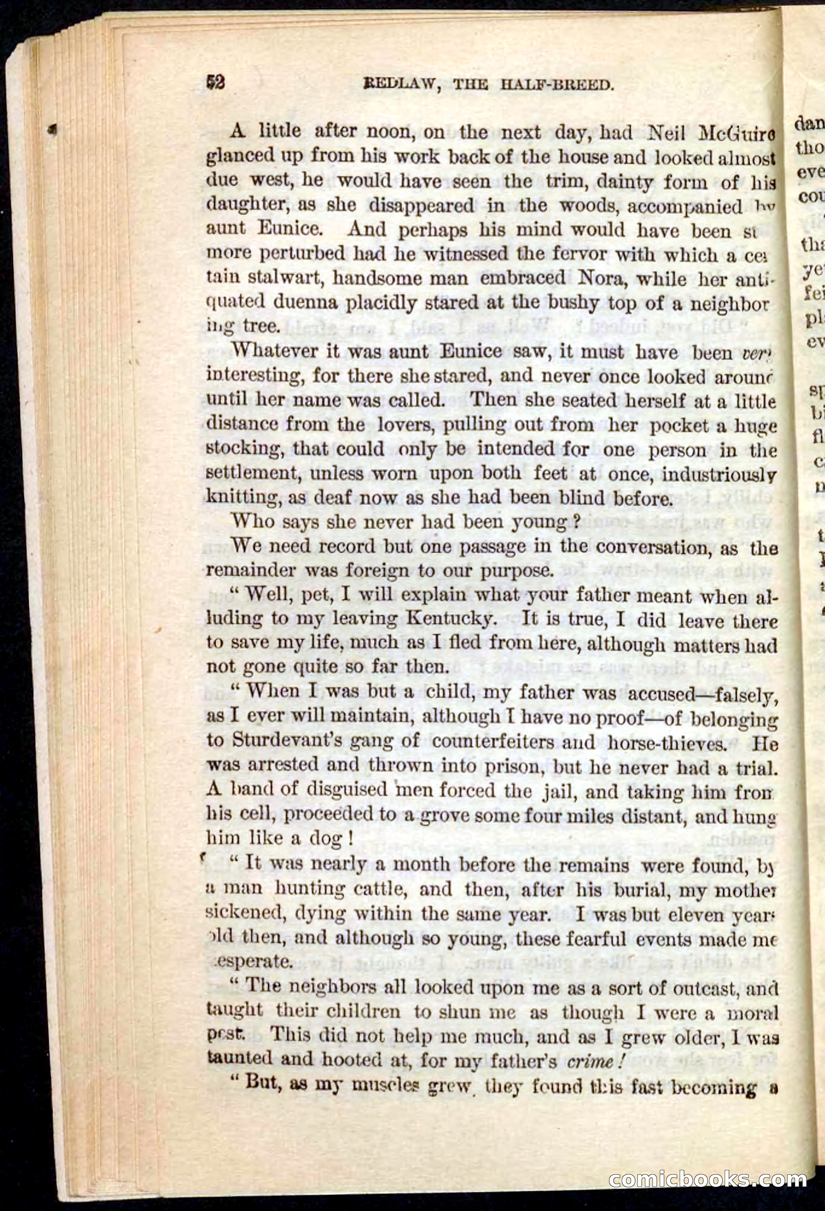 Beadle's Pocket Novels No. 101: Redlaw, the Half-Breed — page 48 of 100