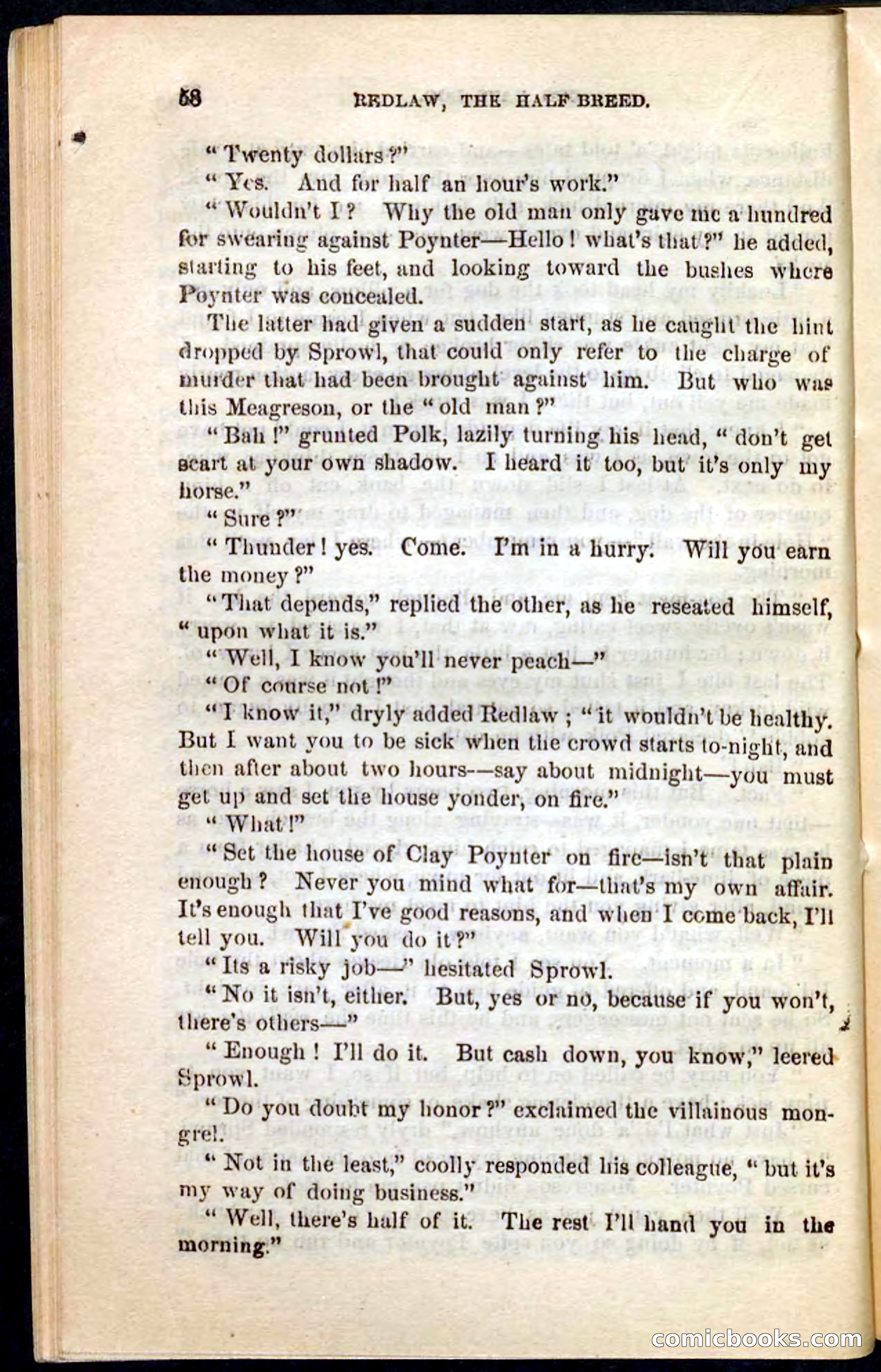 Beadle's Pocket Novels No. 101: Redlaw, the Half-Breed — page 54 of 100