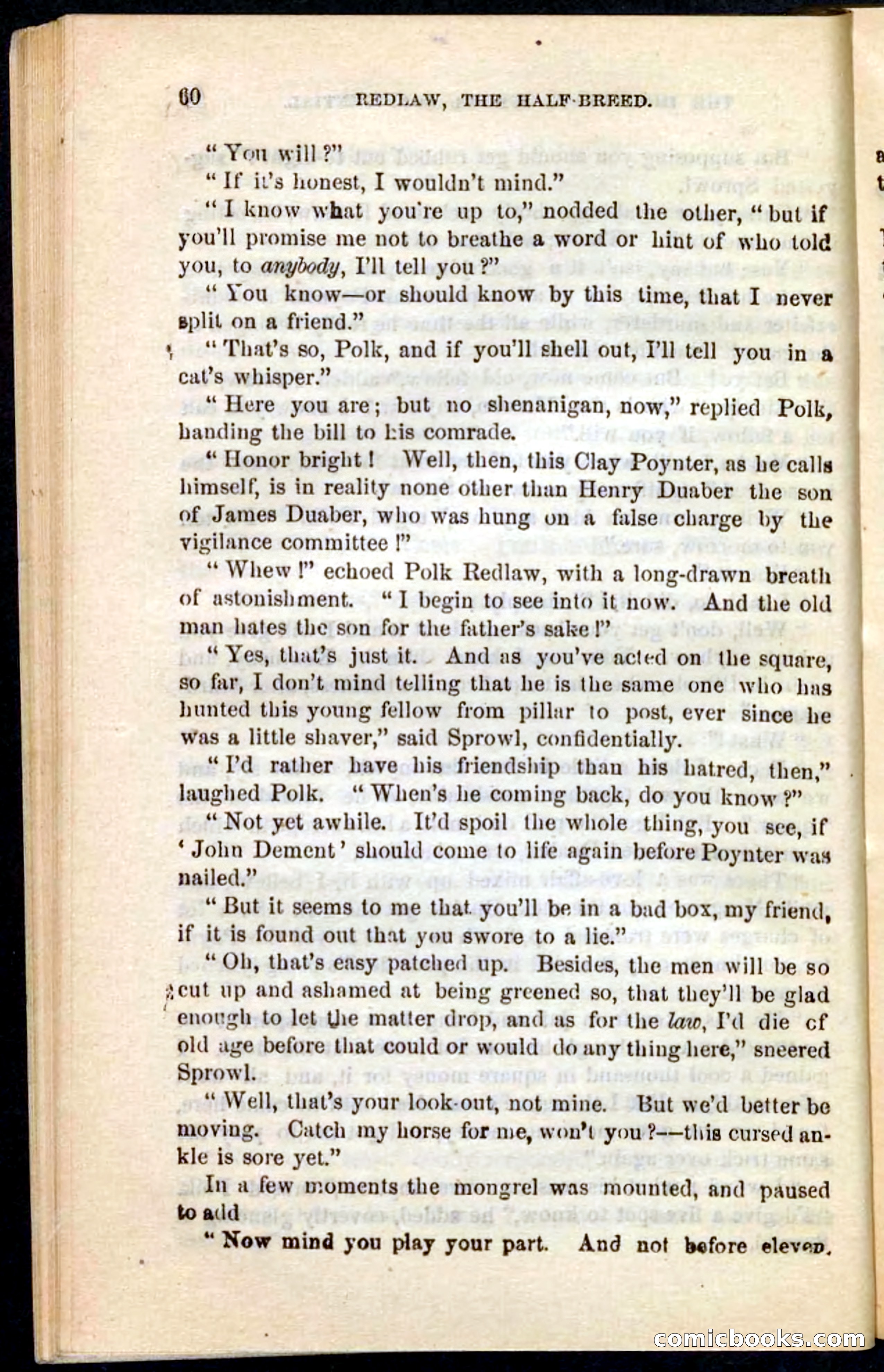Beadle's Pocket Novels No. 101: Redlaw, the Half-Breed — page 56 of 100