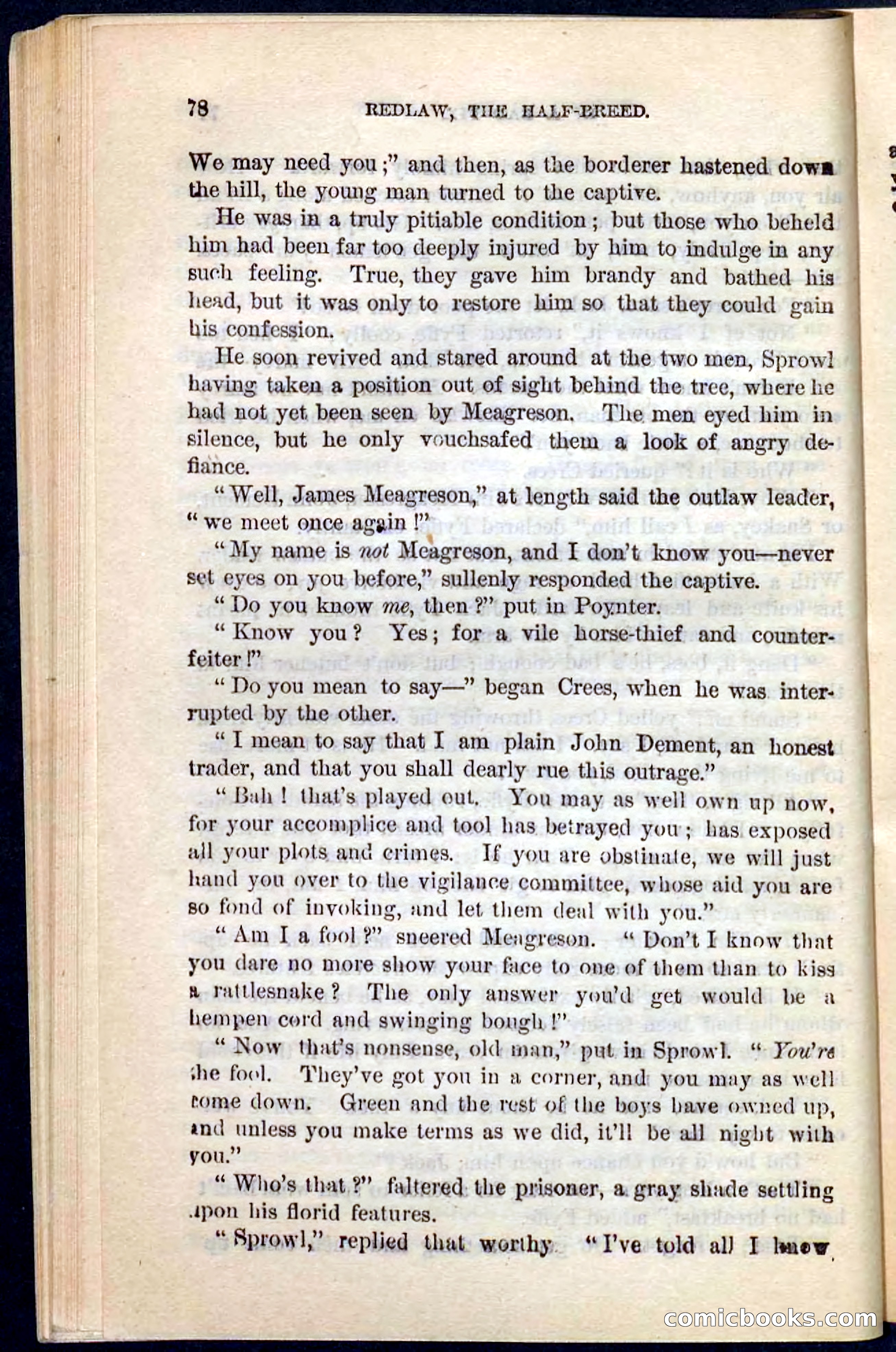 Beadle's Pocket Novels No. 101: Redlaw, the Half-Breed — page 74 of 100