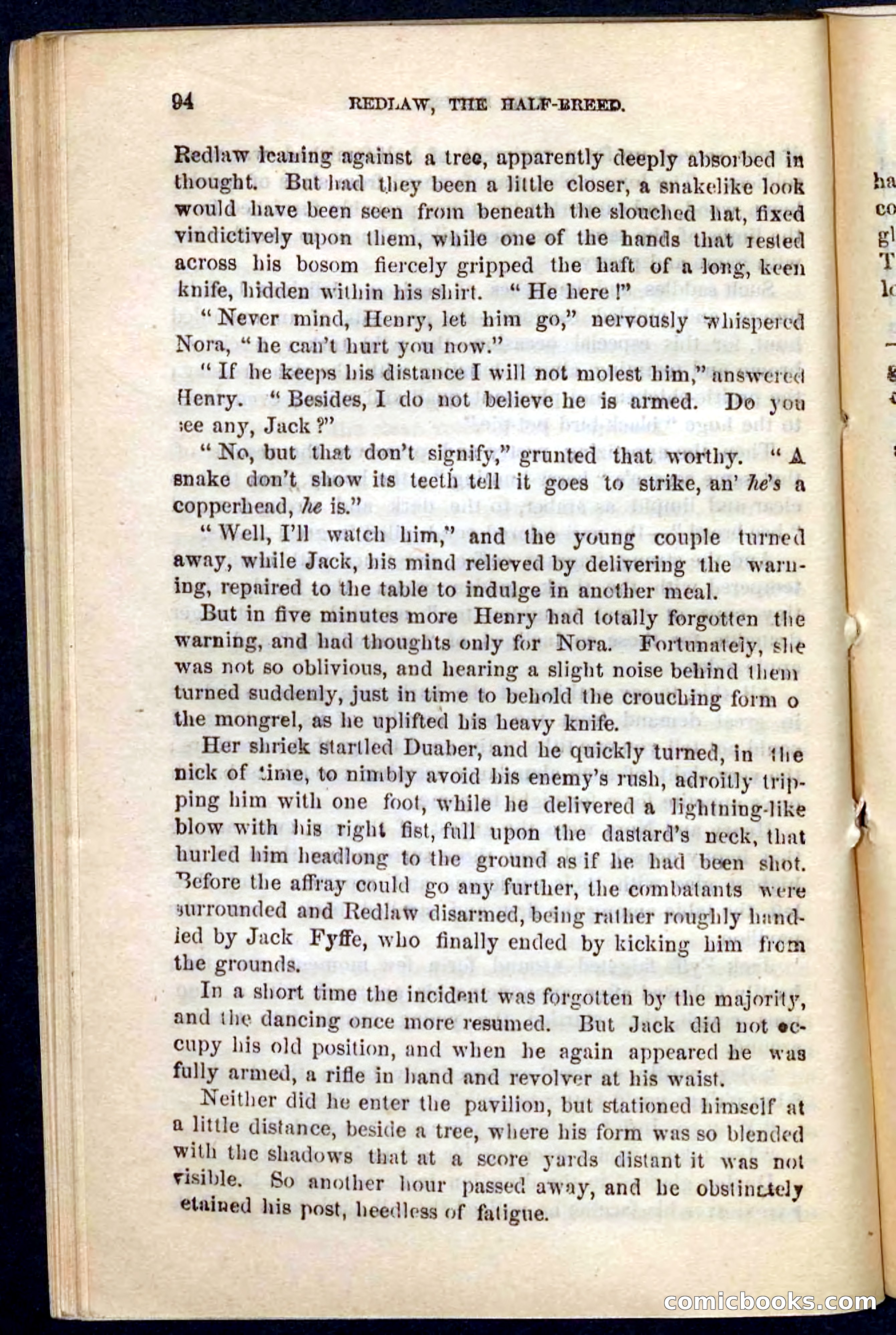 Beadle's Pocket Novels No. 101: Redlaw, the Half-Breed — page 90 of 100