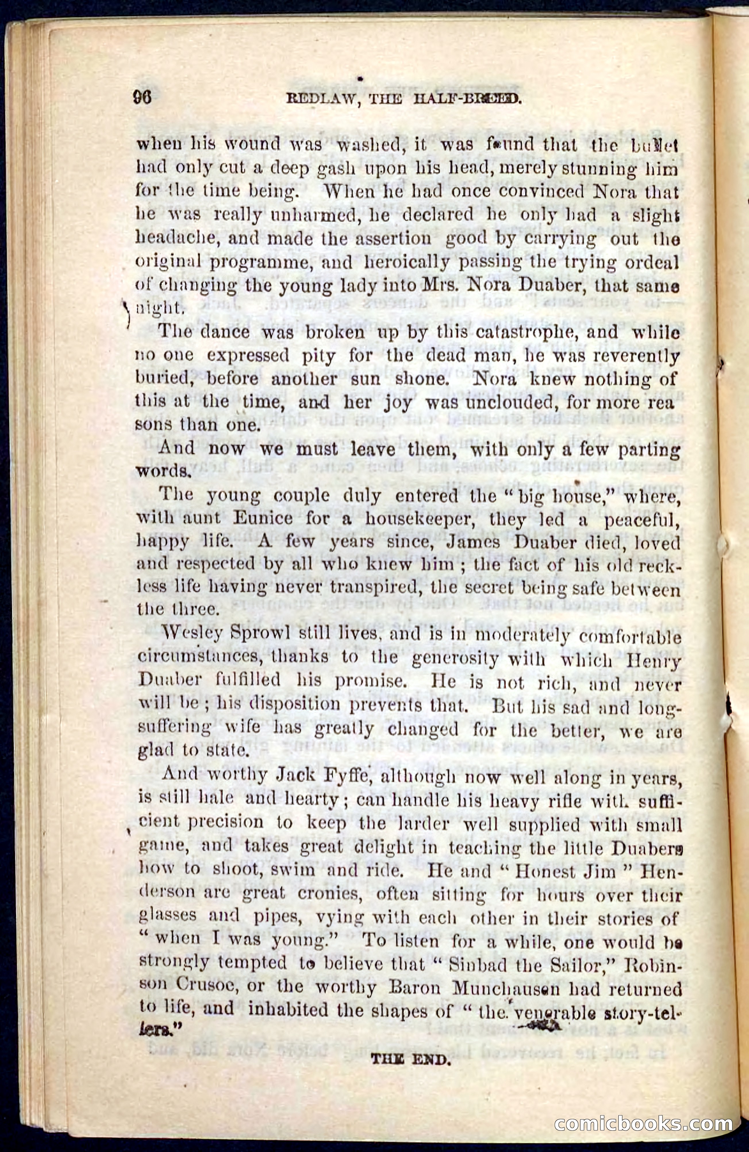 Beadle's Pocket Novels No. 101: Redlaw, the Half-Breed — page 92 of 100