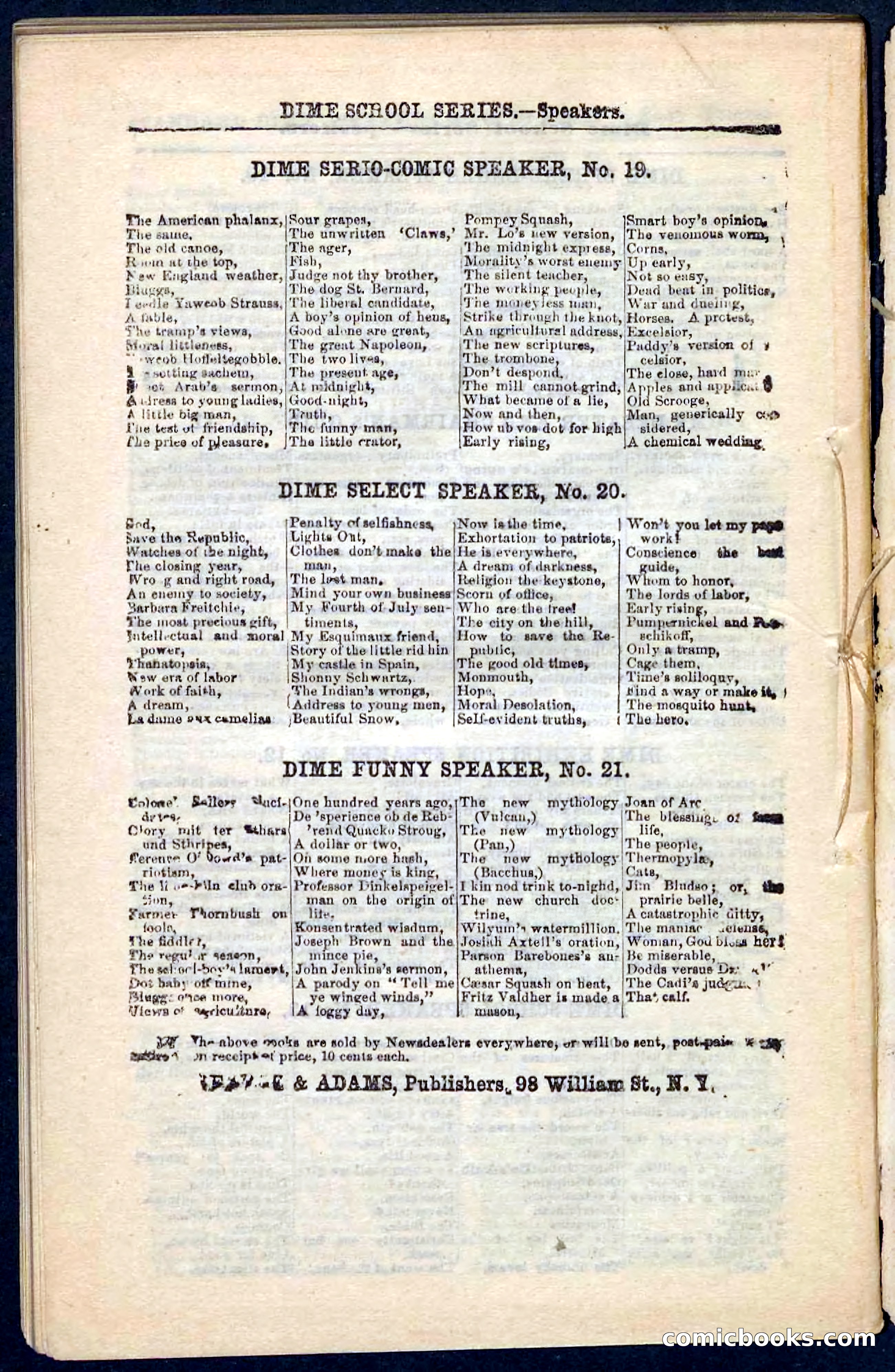 Beadle's Pocket Novels No. 101: Redlaw, the Half-Breed — page 98 of 100