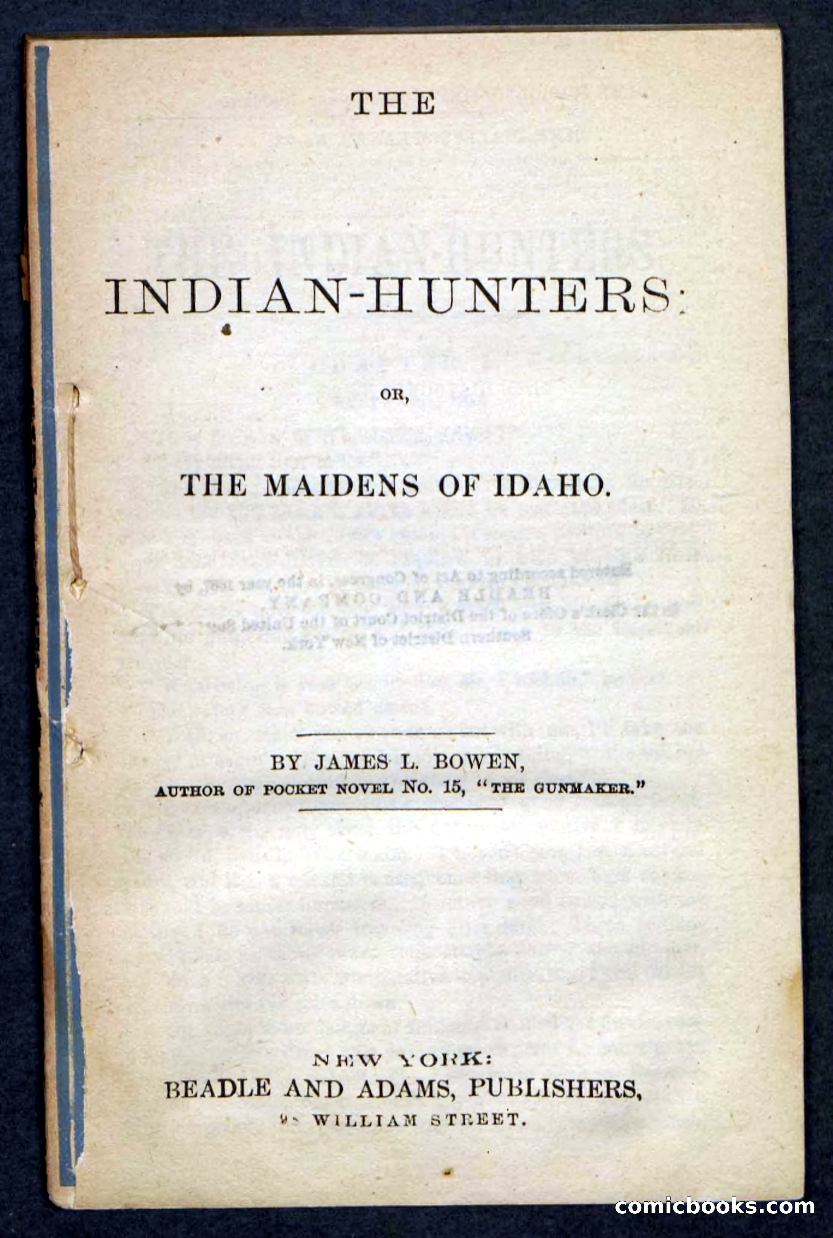 The Indian-Hunters — page 3 of 100