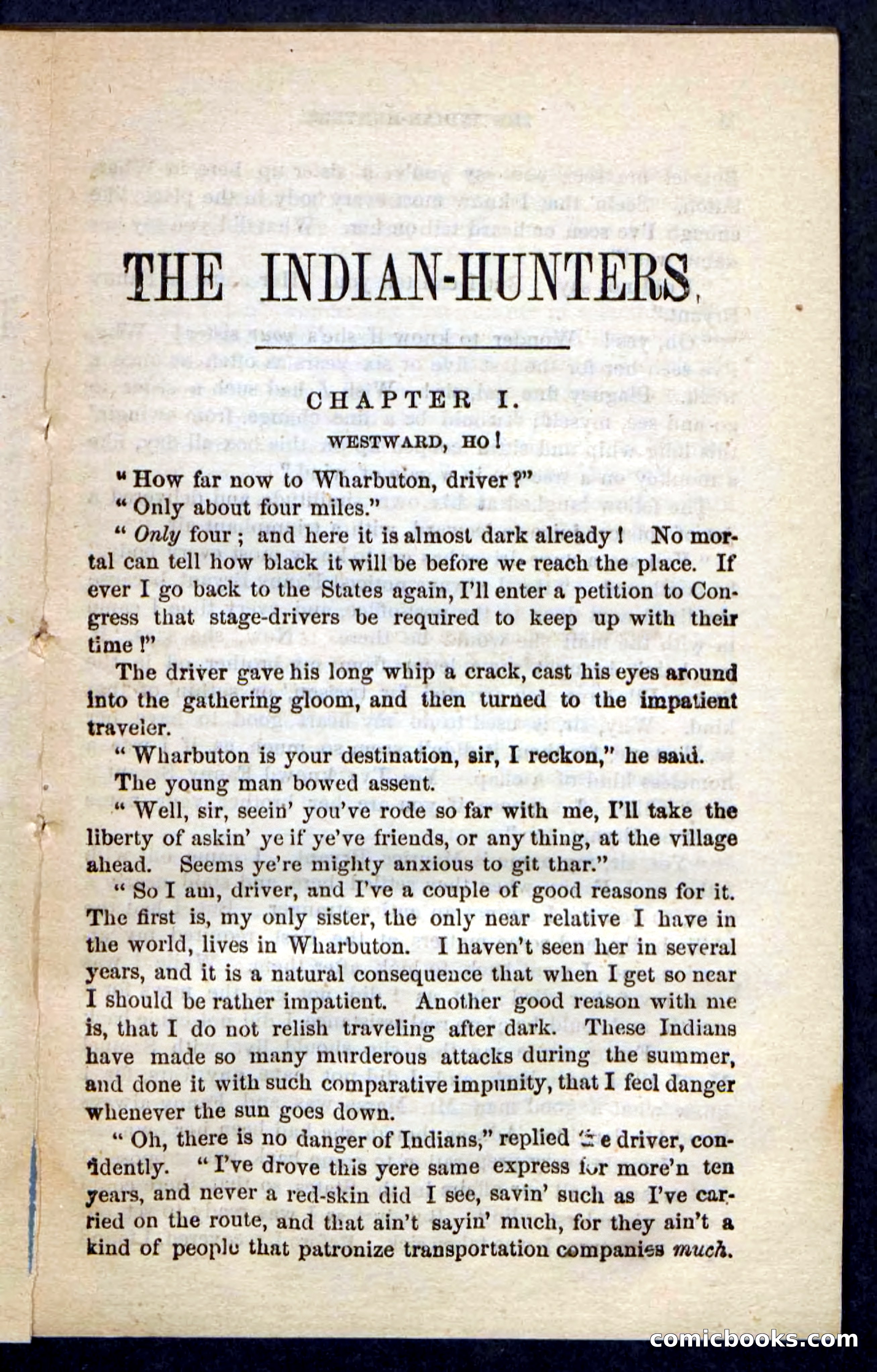 The Indian-Hunters — page 5 of 100