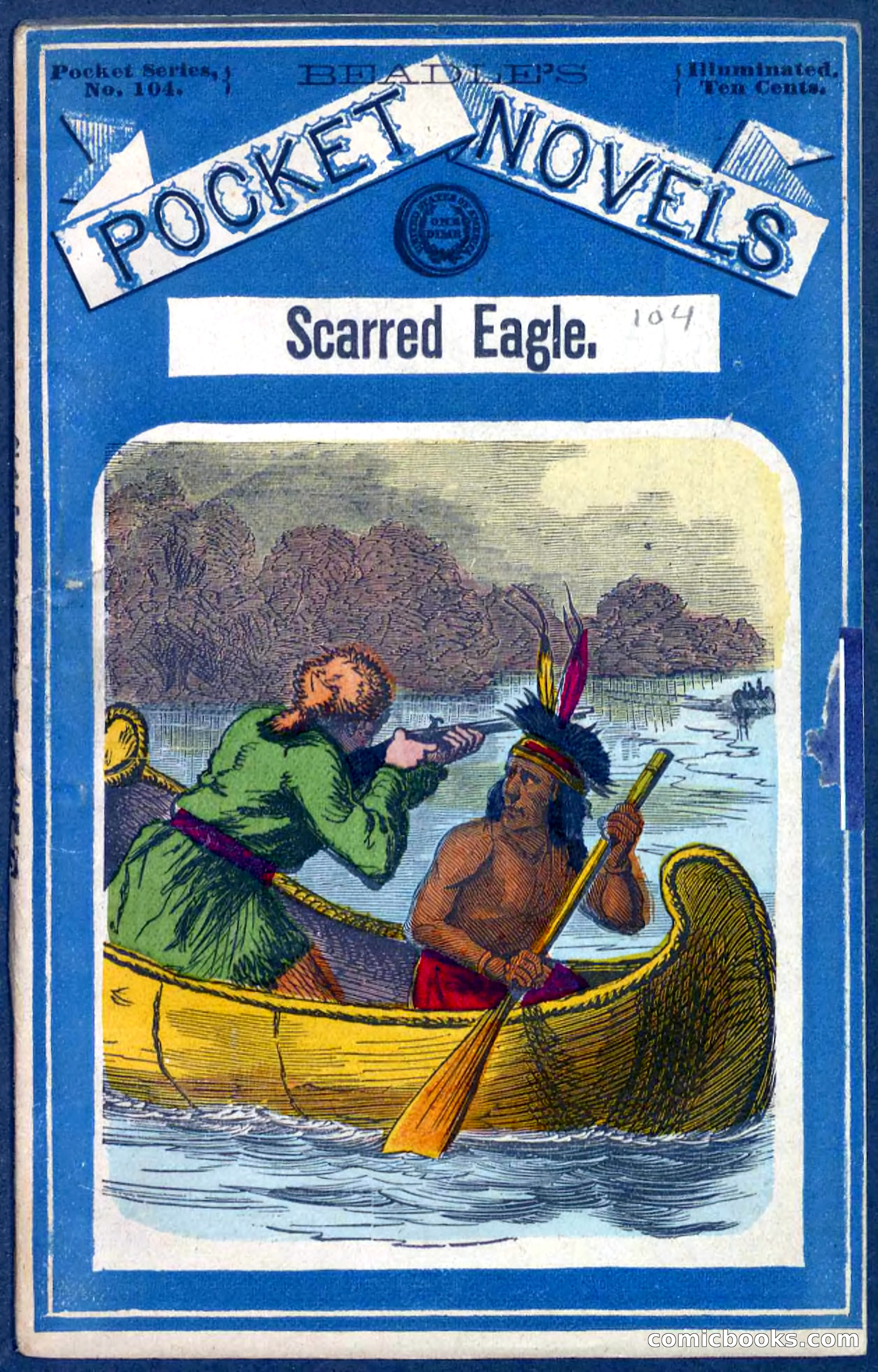 Beadle's Pocket Novels No. 104: Scarred Eagle